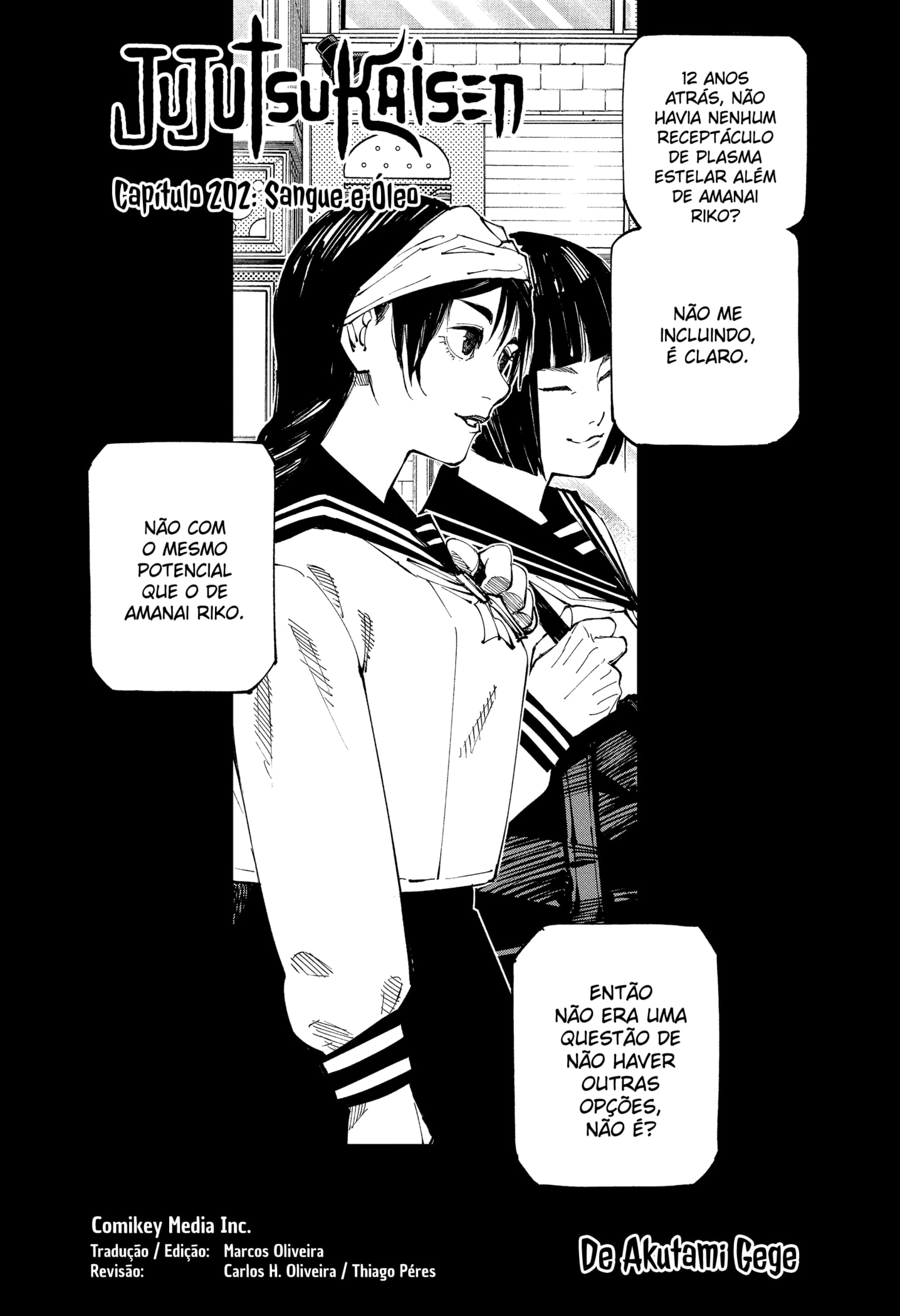 Read Jujutsu Kaisen Mangá PT Manga Online