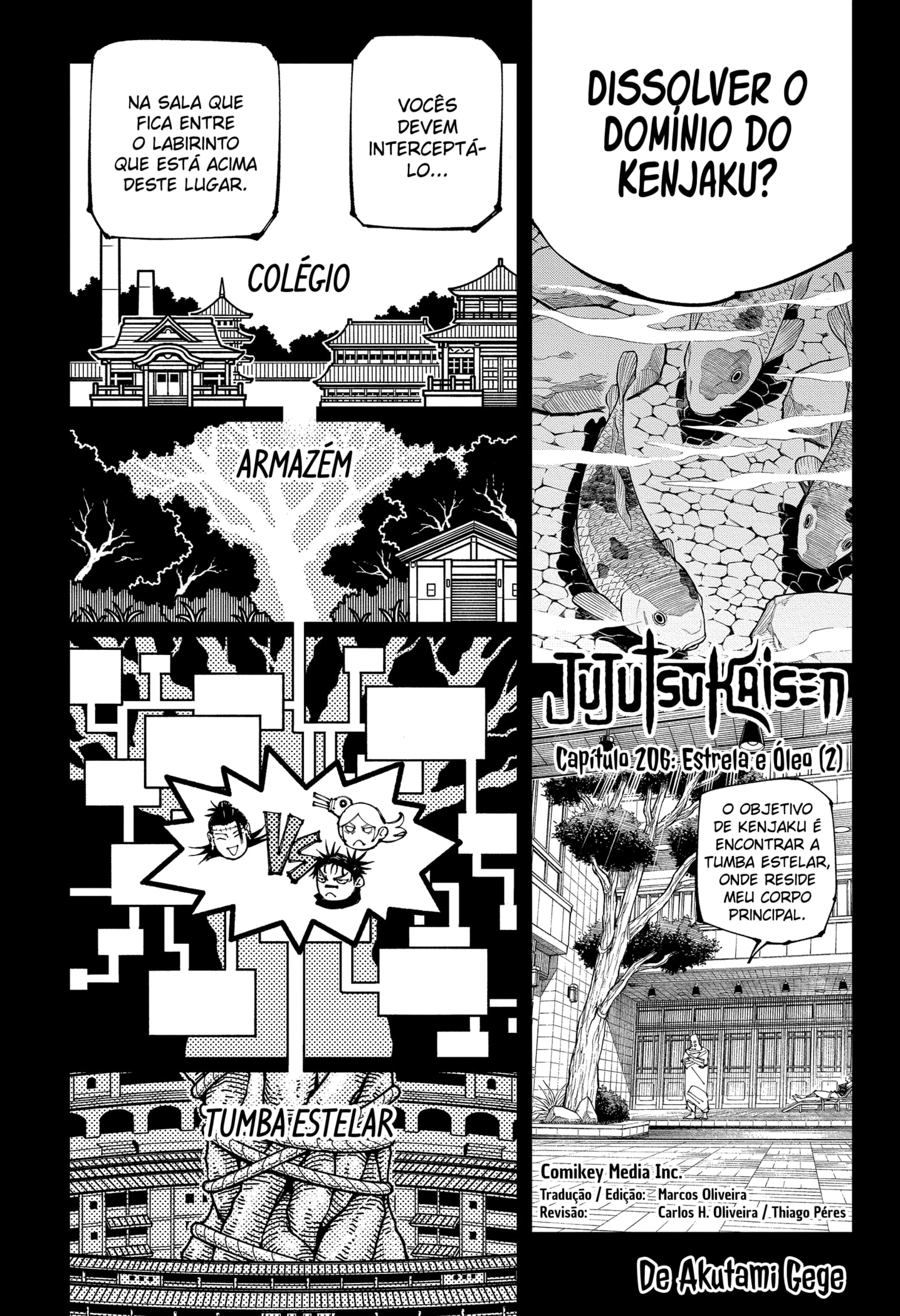 Read Jujutsu Kaisen Mangá PT Manga Online