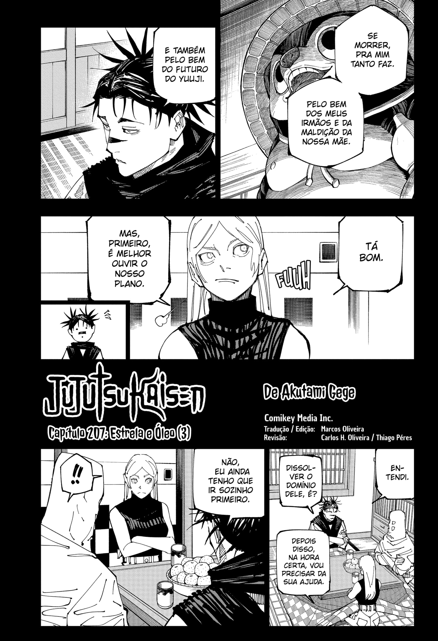 Read Jujutsu Kaisen Mangá PT Manga Online