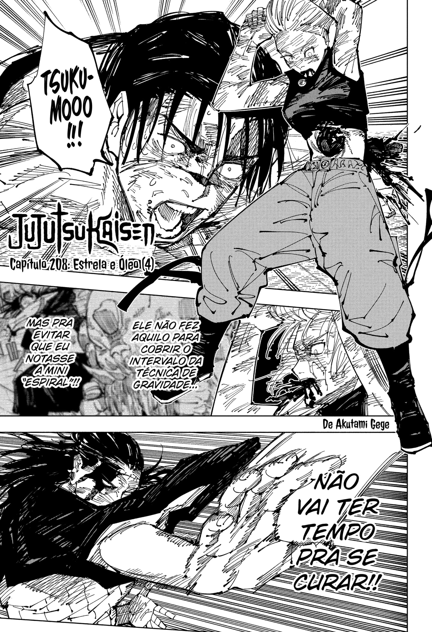 Read Jujutsu Kaisen Mangá PT Manga Online