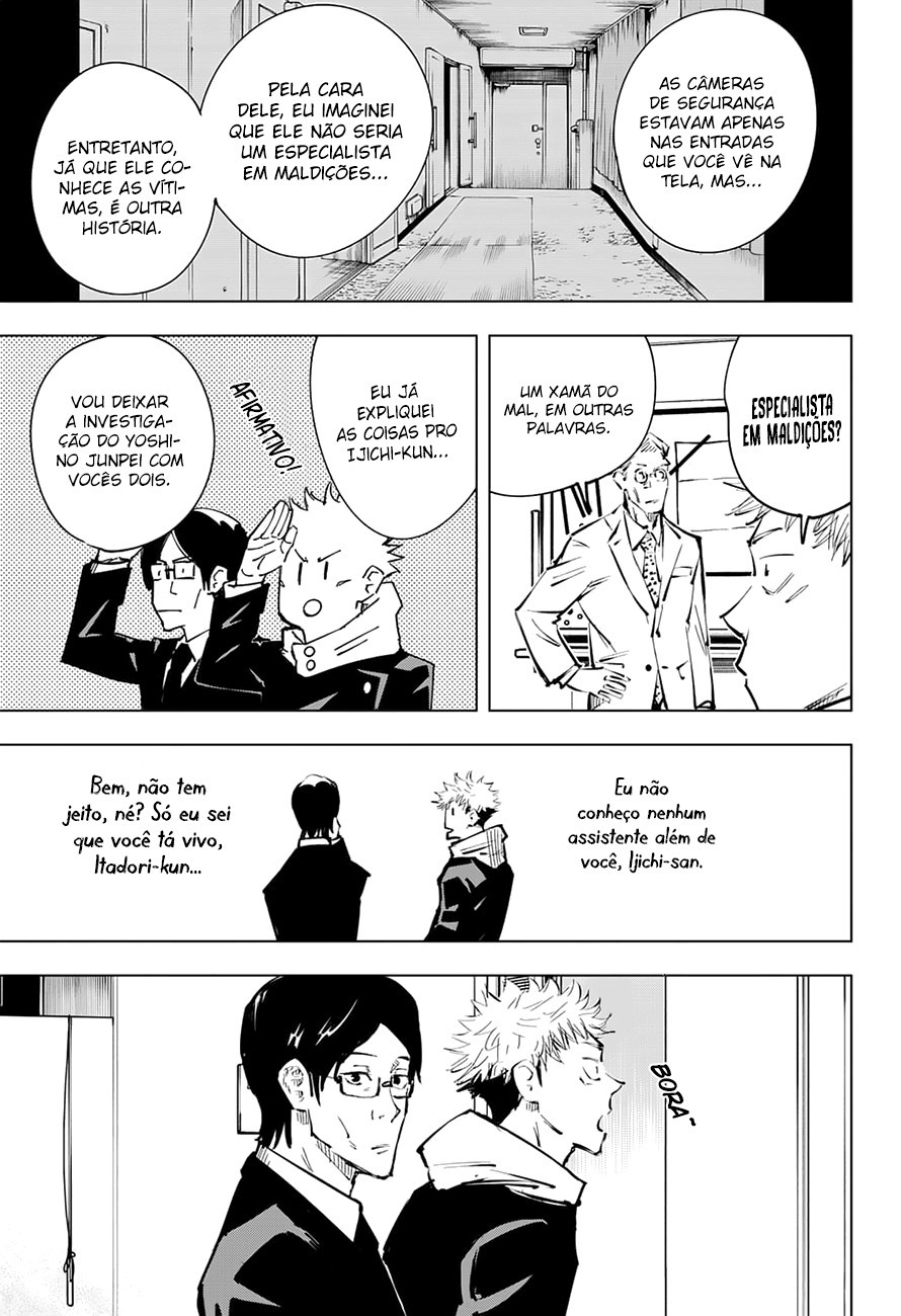 Read Jujutsu Kaisen Mangá PT Manga Online