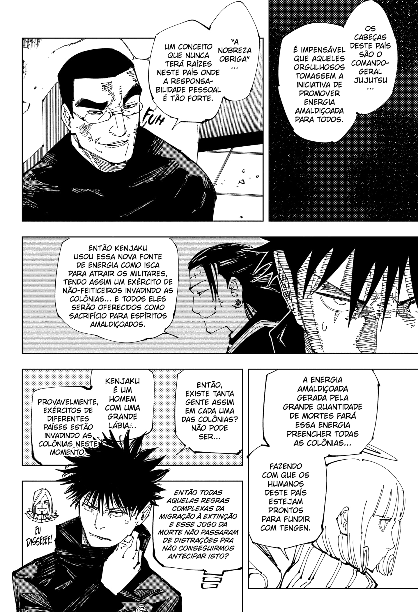 Read Jujutsu Kaisen Mangá PT Manga Online