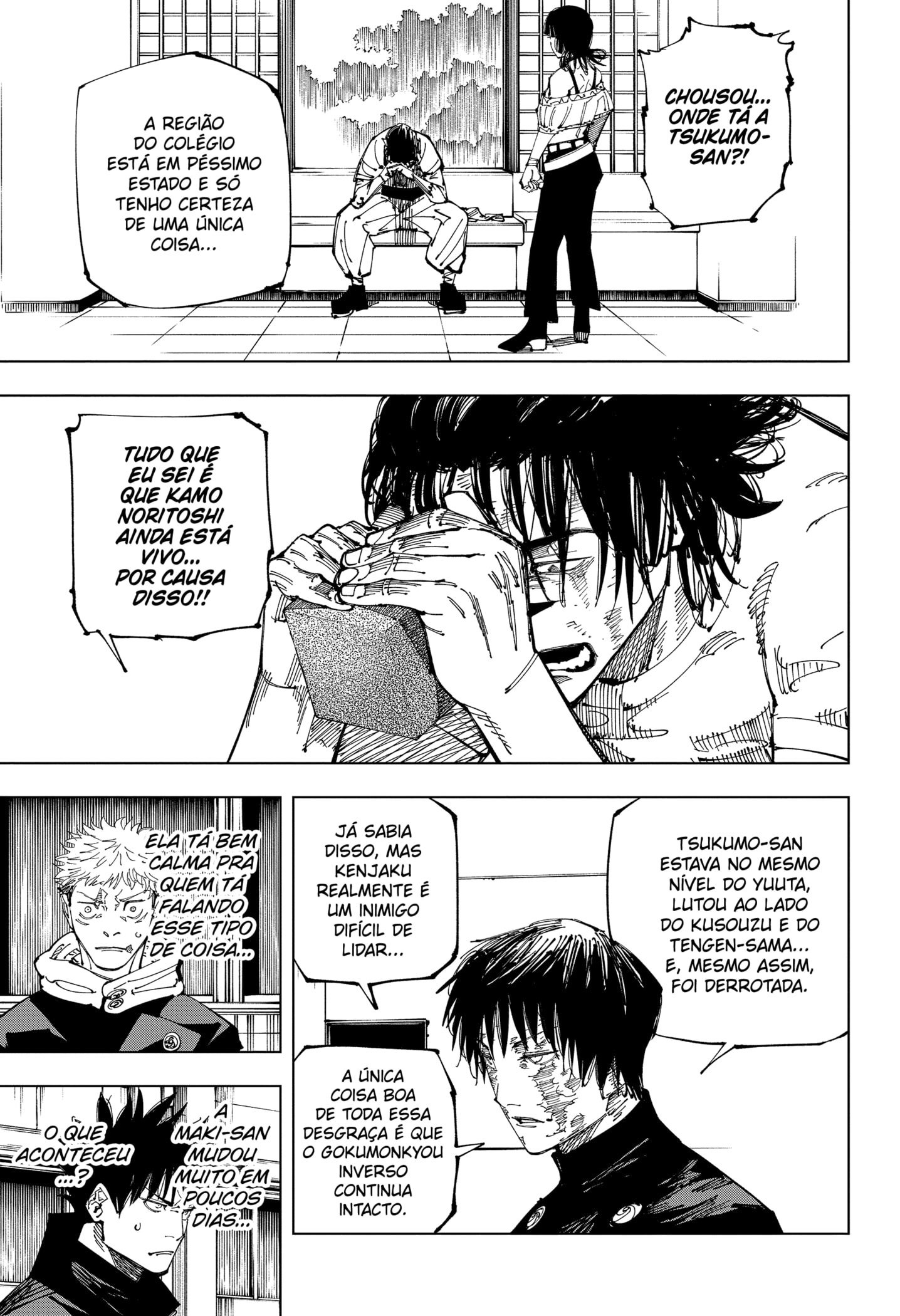 Read Jujutsu Kaisen Mangá PT Manga Online