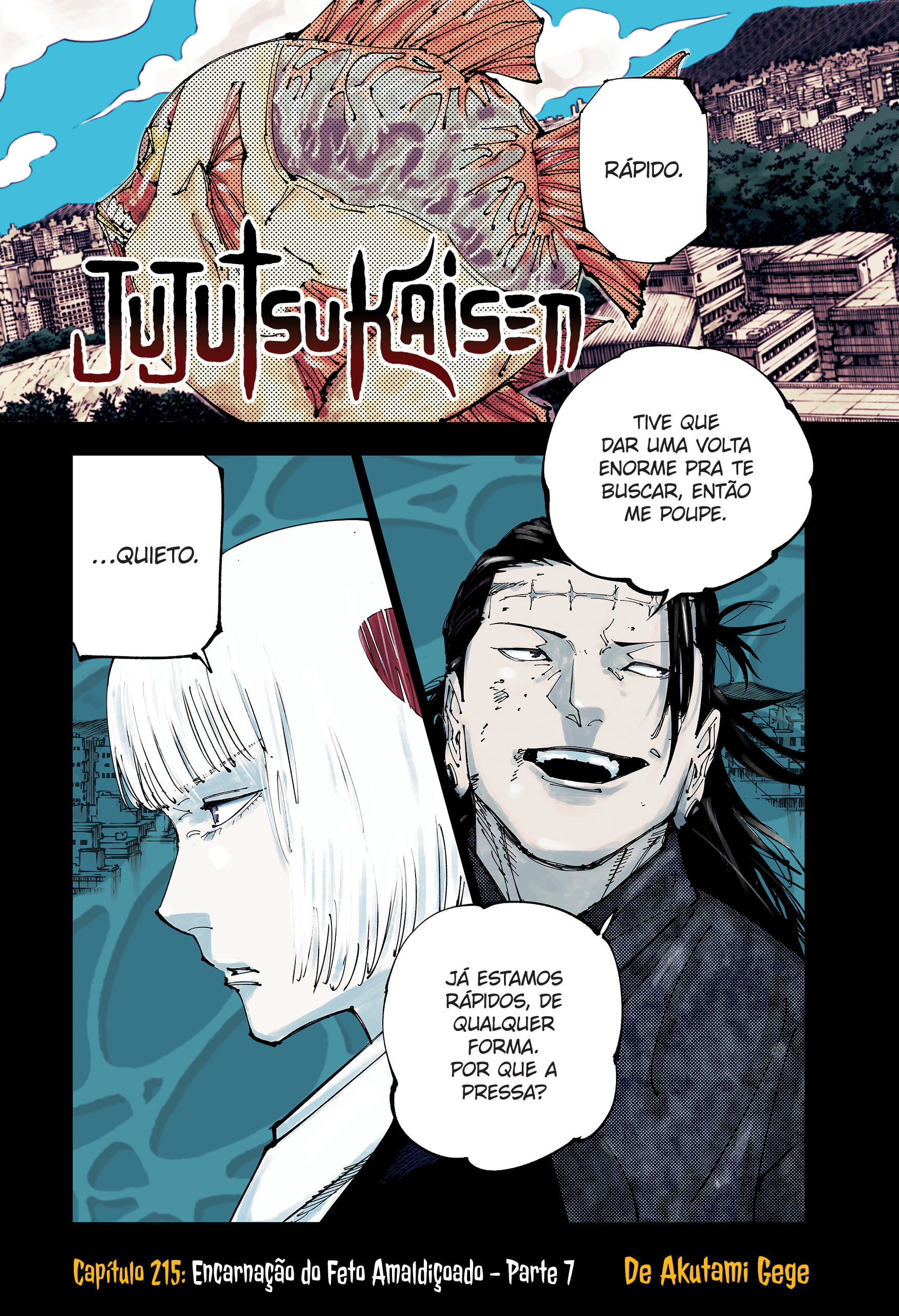Read Jujutsu Kaisen Mangá PT Manga Online