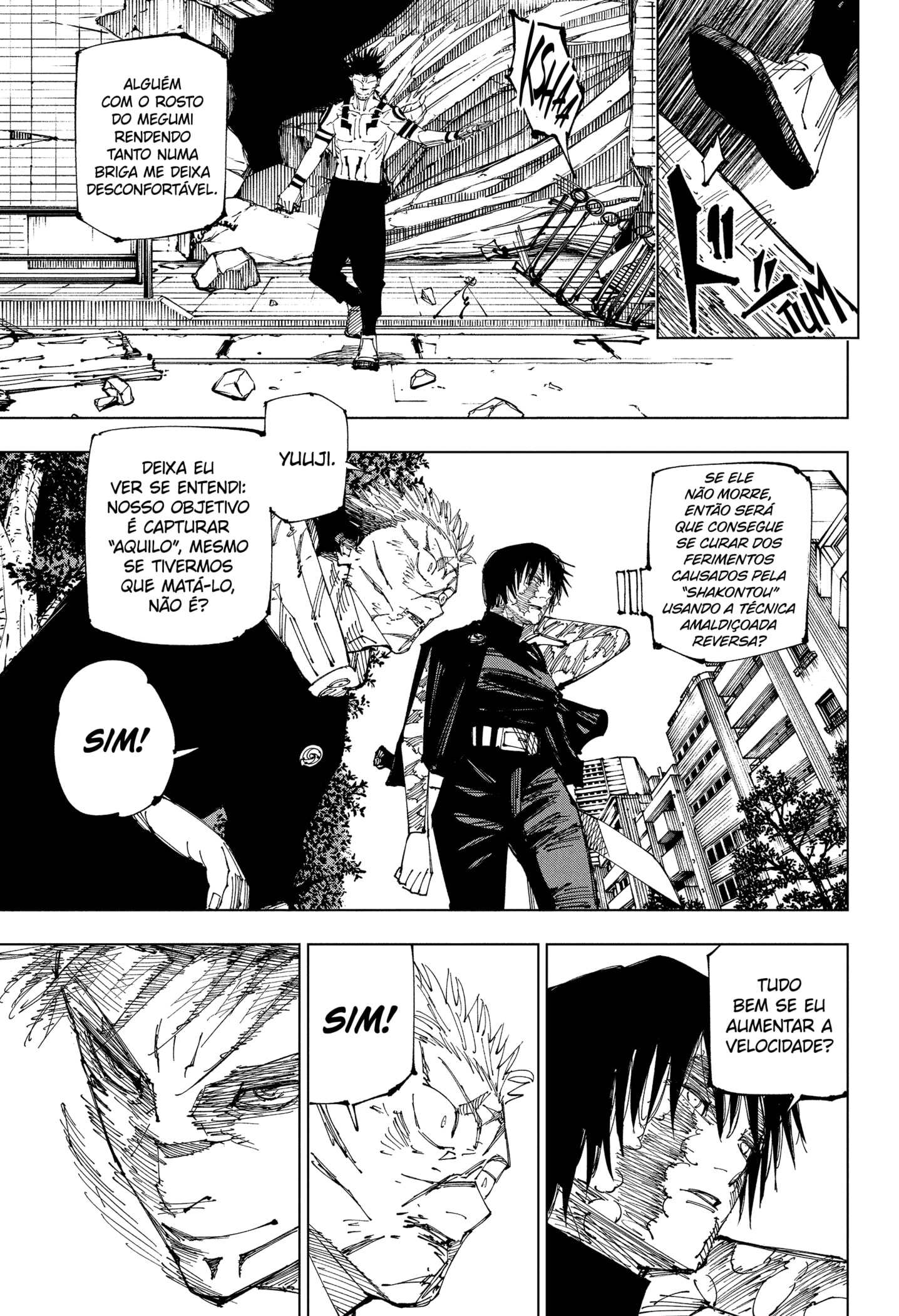 Read Jujutsu Kaisen Mangá PT Manga Online