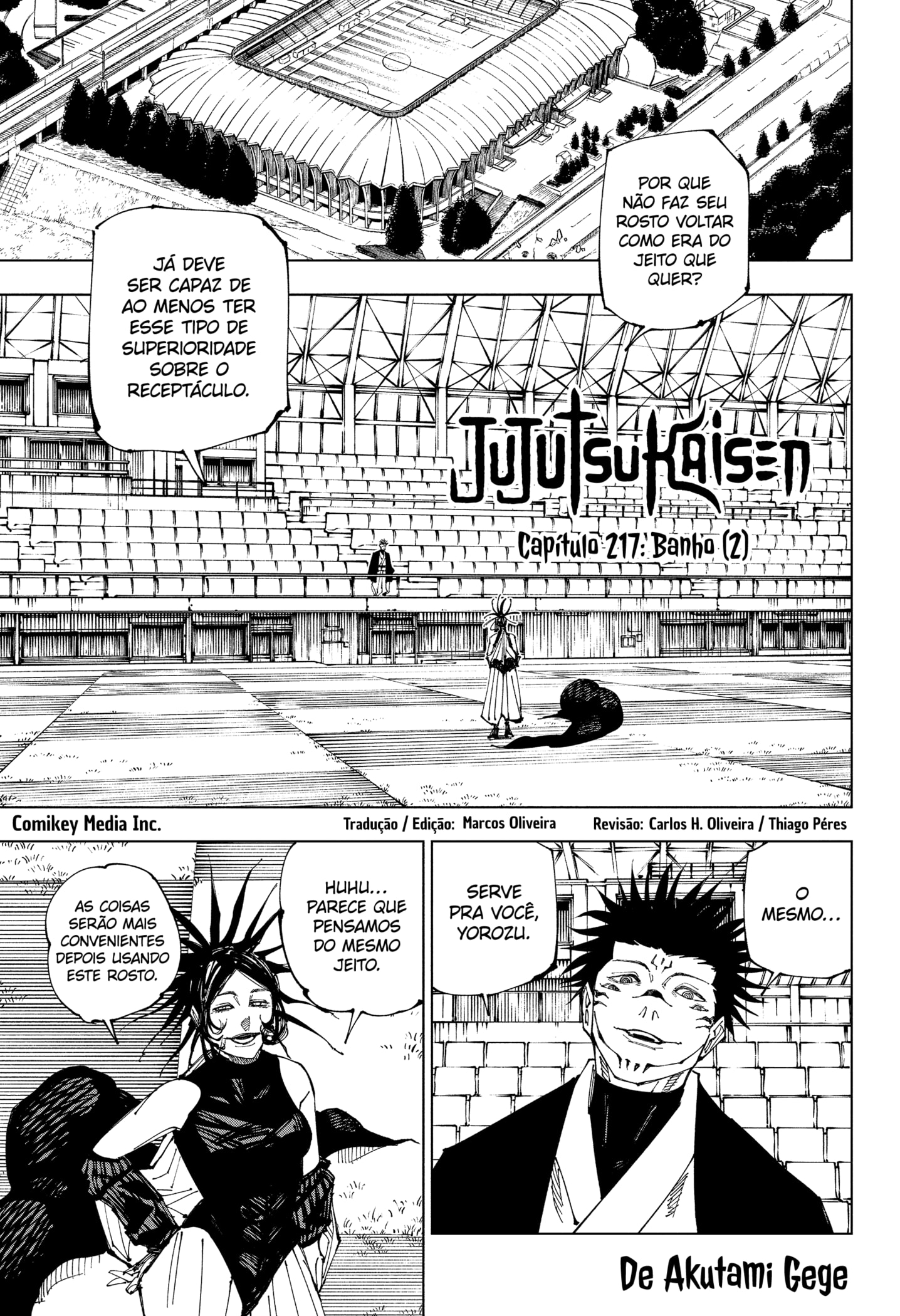 Read Jujutsu Kaisen Mangá PT Manga Online