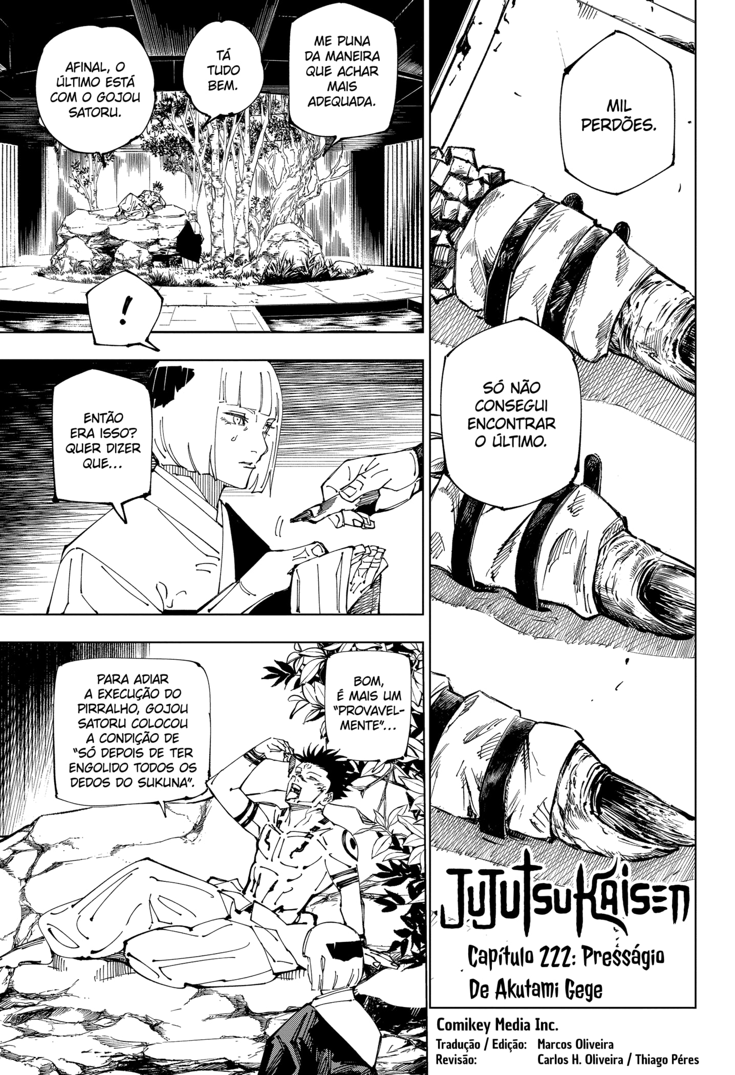 Read Jujutsu Kaisen Mangá PT Manga Online