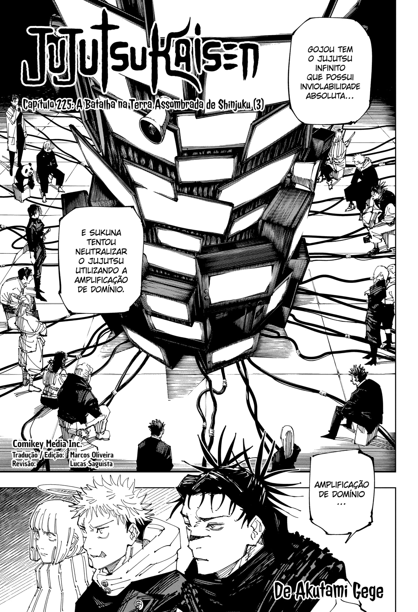 Read Jujutsu Kaisen Mangá PT Manga Online