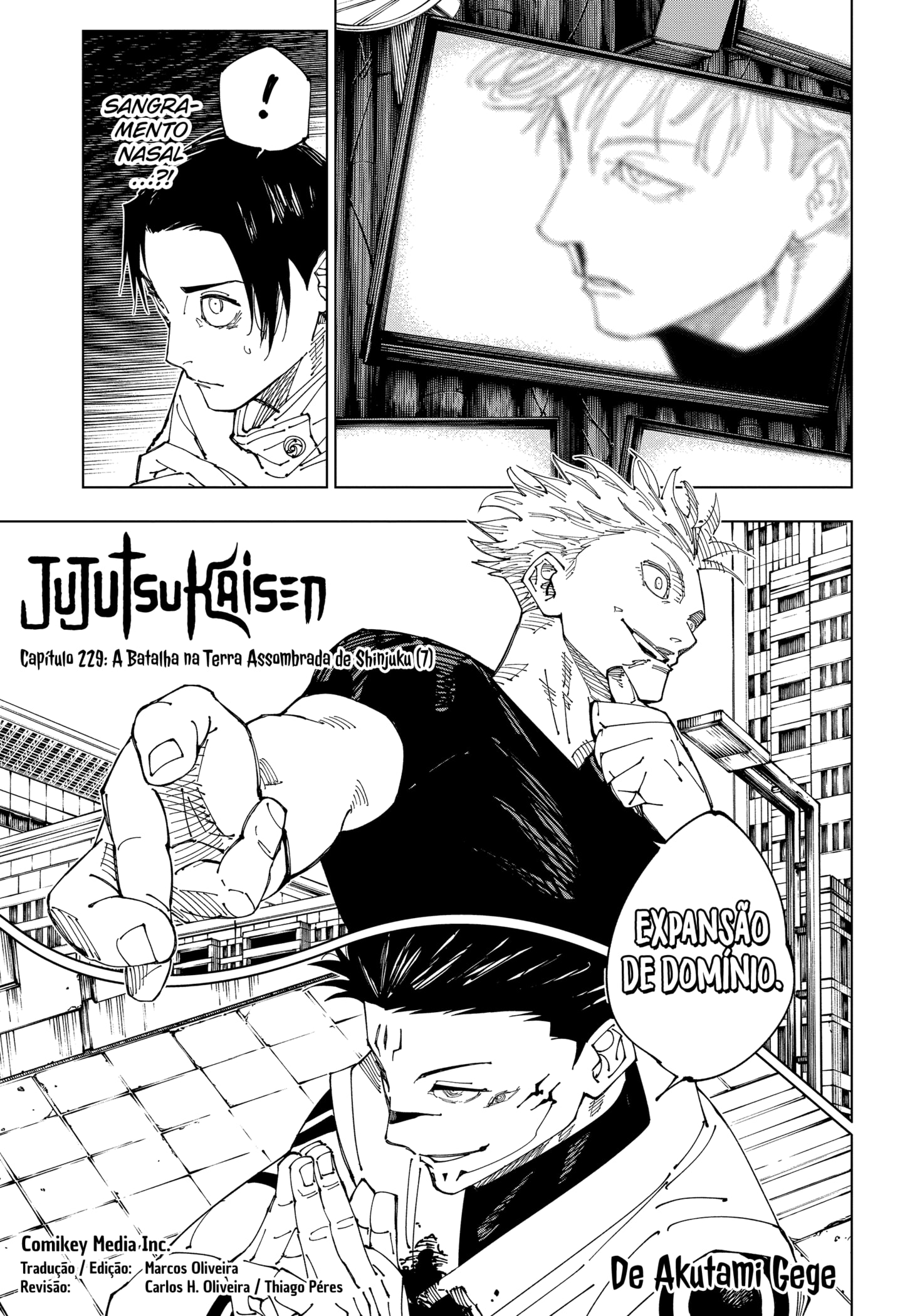 Read Jujutsu Kaisen Mangá PT Manga Online
