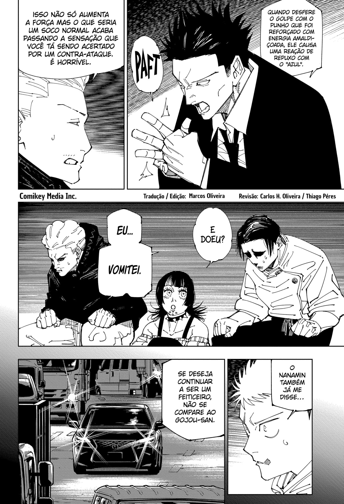 Read Jujutsu Kaisen Mangá PT Manga Online
