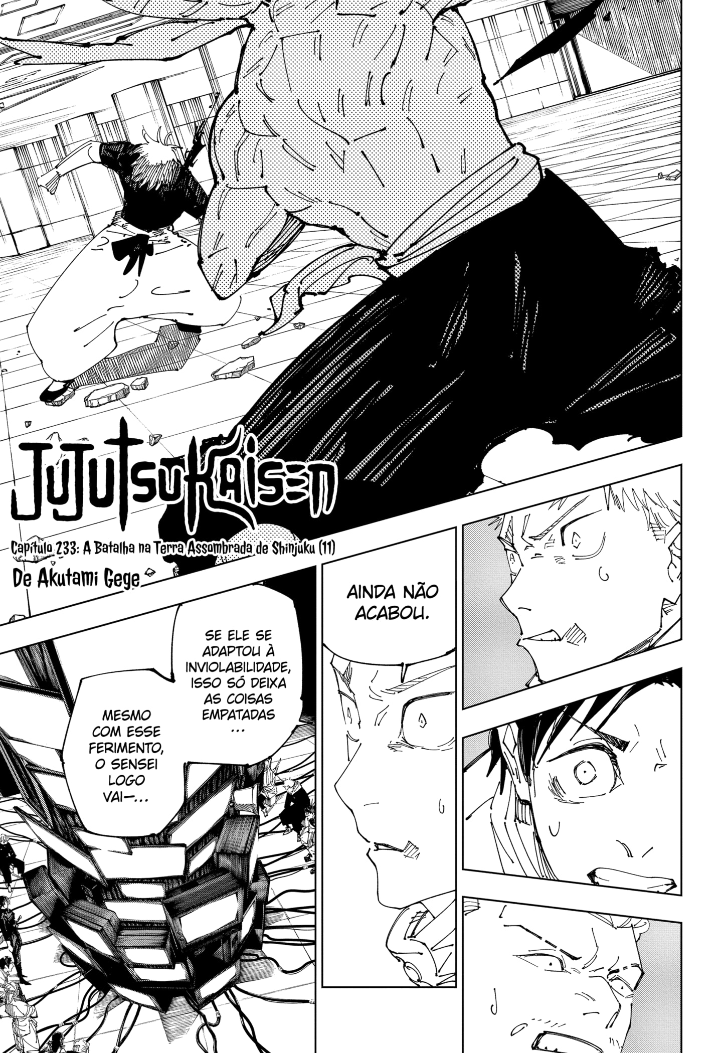 Read Jujutsu Kaisen Mangá PT Manga Online