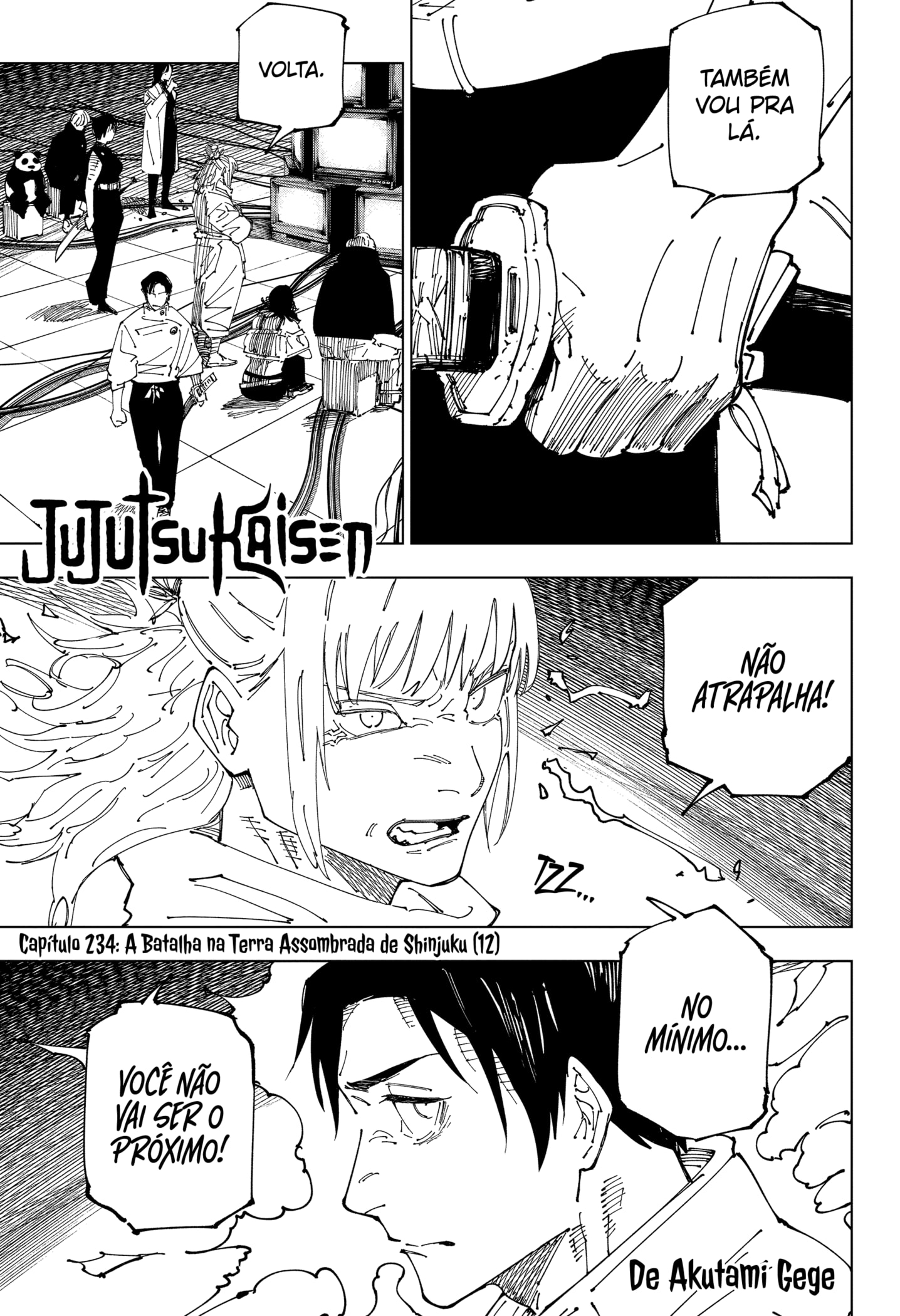 Read Jujutsu Kaisen Mangá PT Manga Online