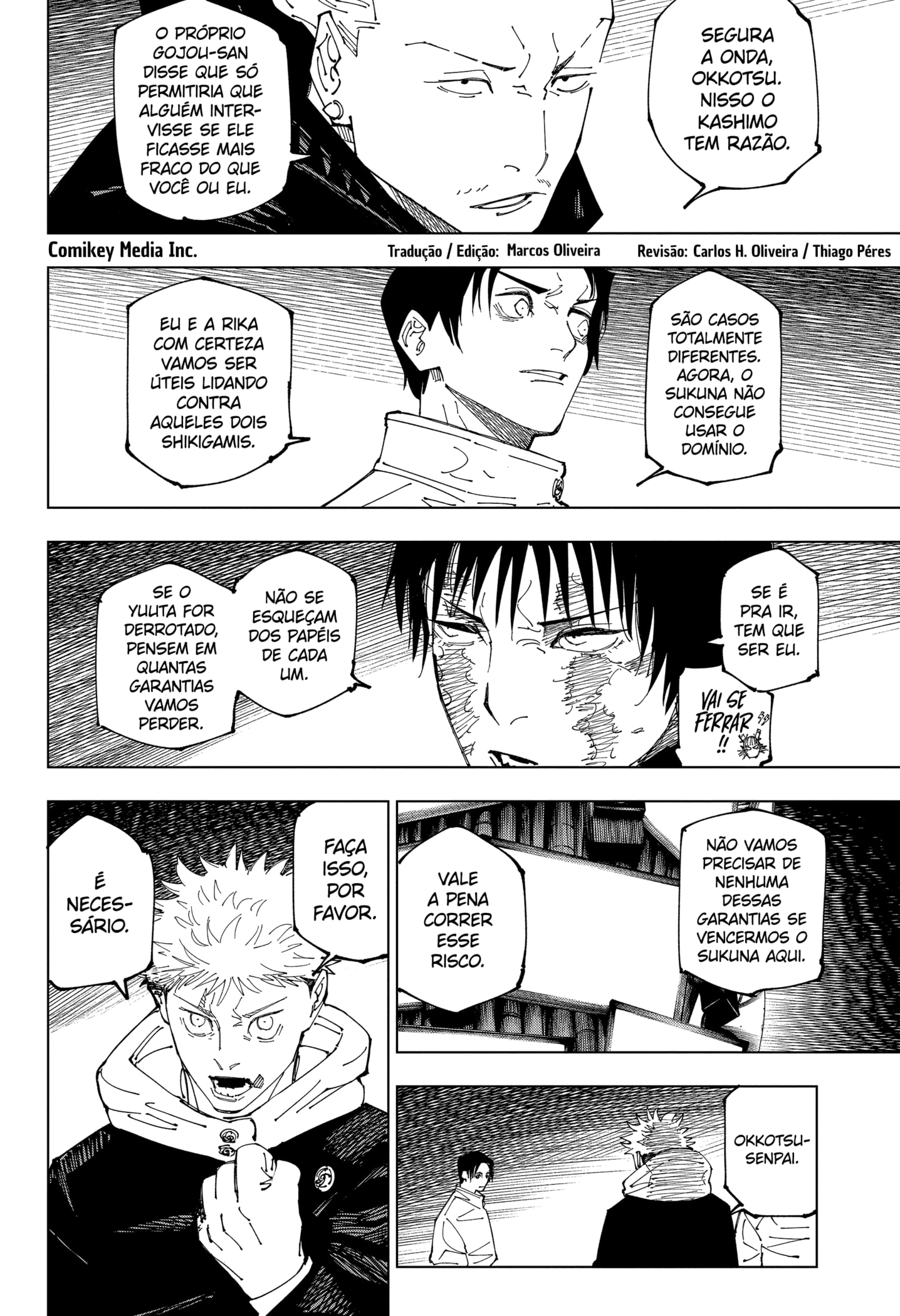 Read Jujutsu Kaisen Mangá PT Manga Online