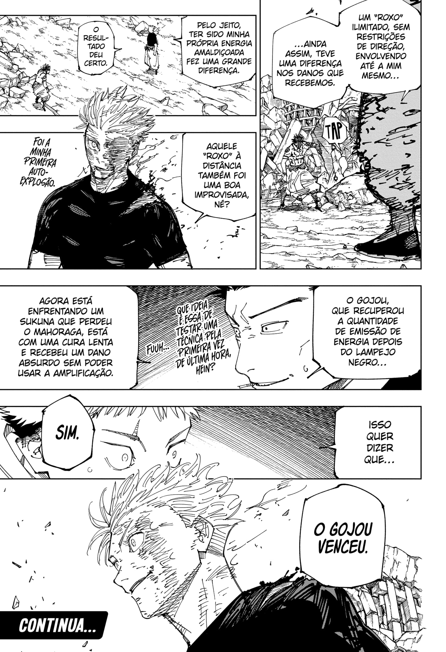 Read Jujutsu Kaisen Mangá PT Manga Online