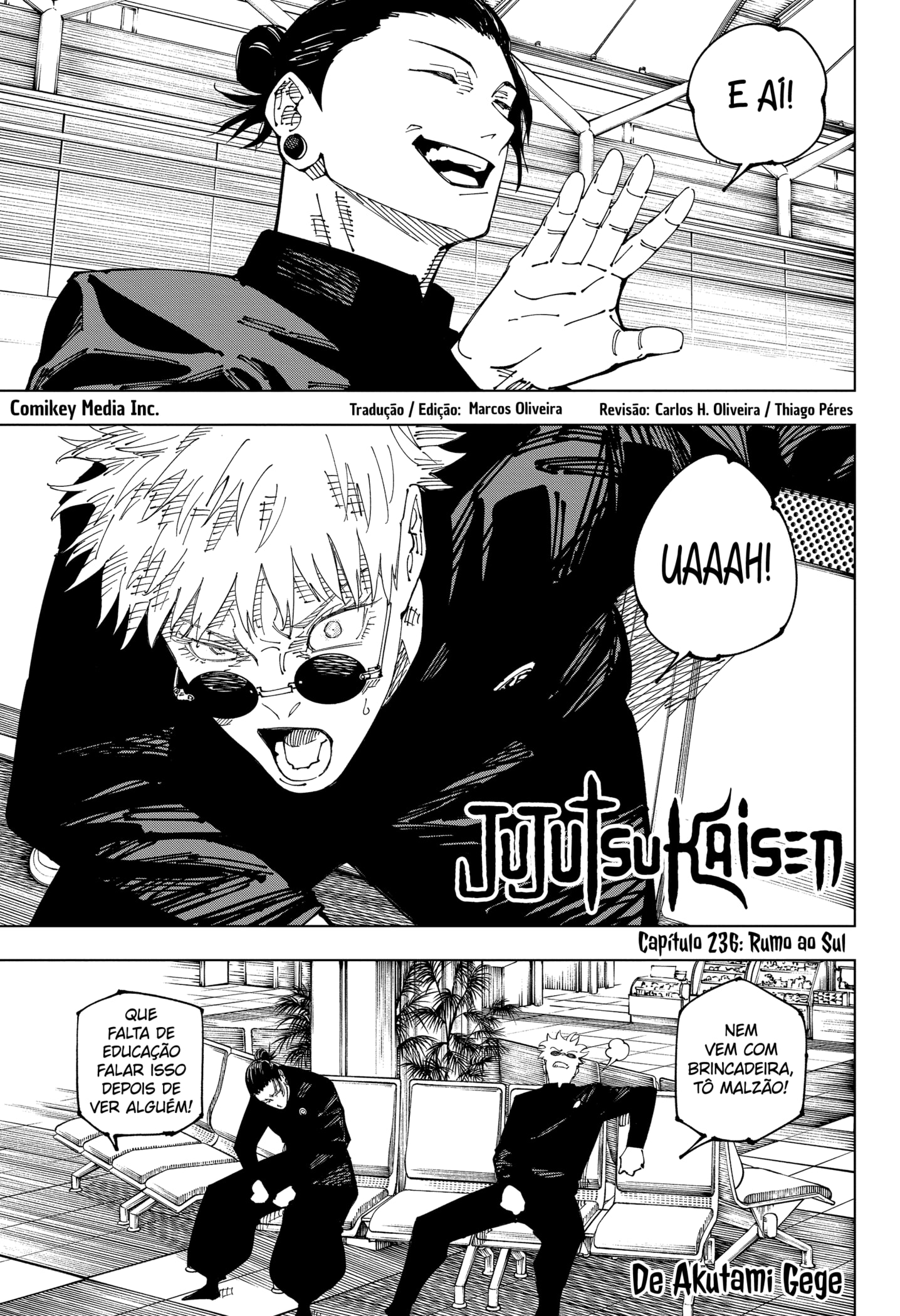 Read Jujutsu Kaisen Mangá PT Manga Online