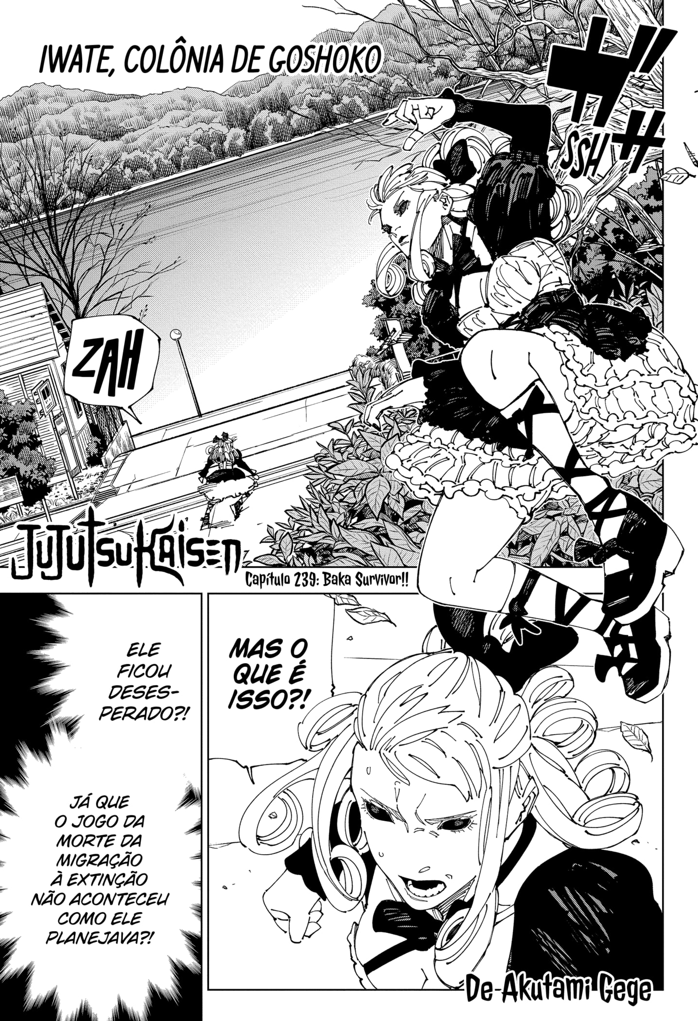 Read Jujutsu Kaisen Mangá PT Manga Online