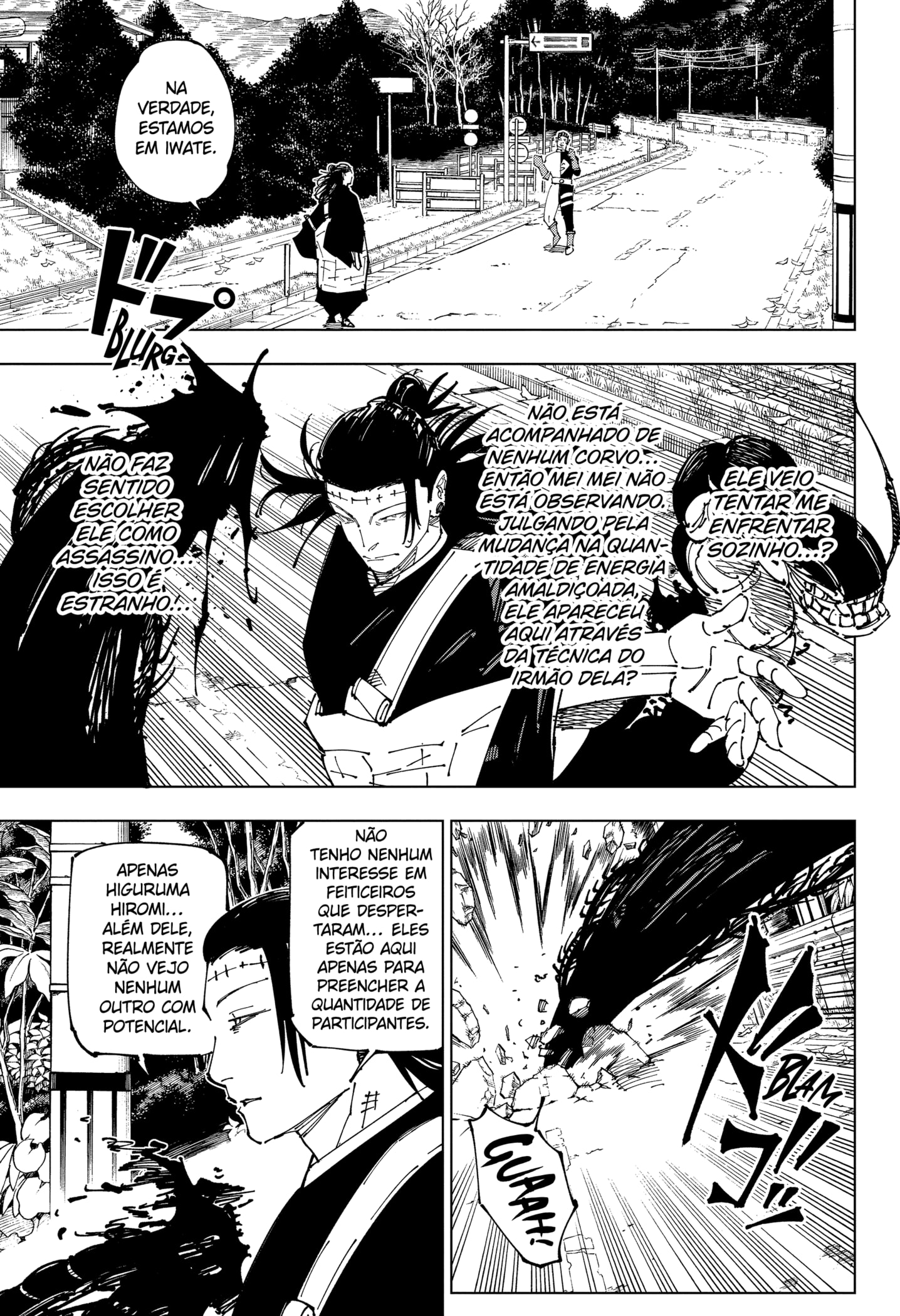 Read Jujutsu Kaisen Mangá PT Manga Online
