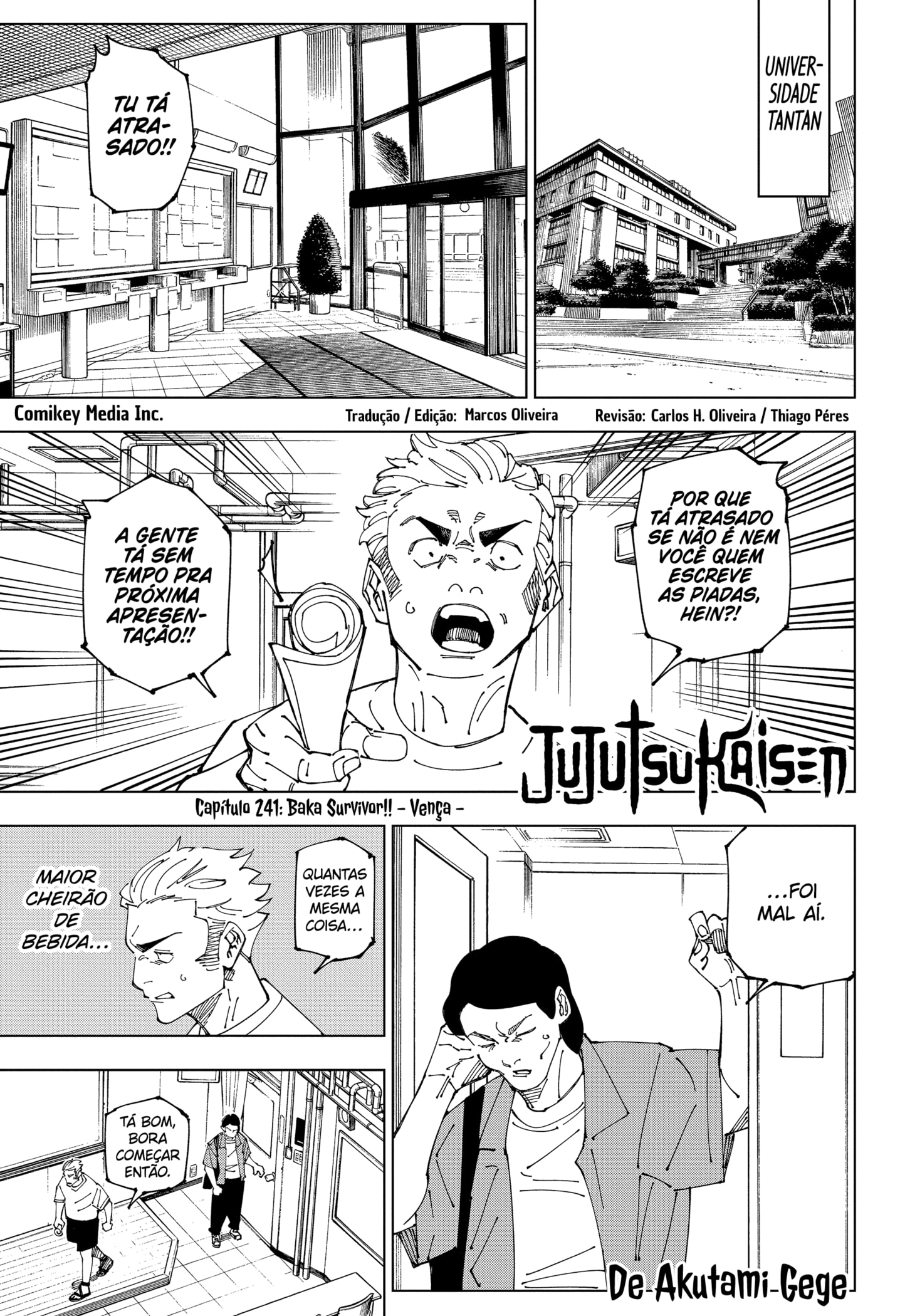 Read Jujutsu Kaisen Mangá PT Manga Online