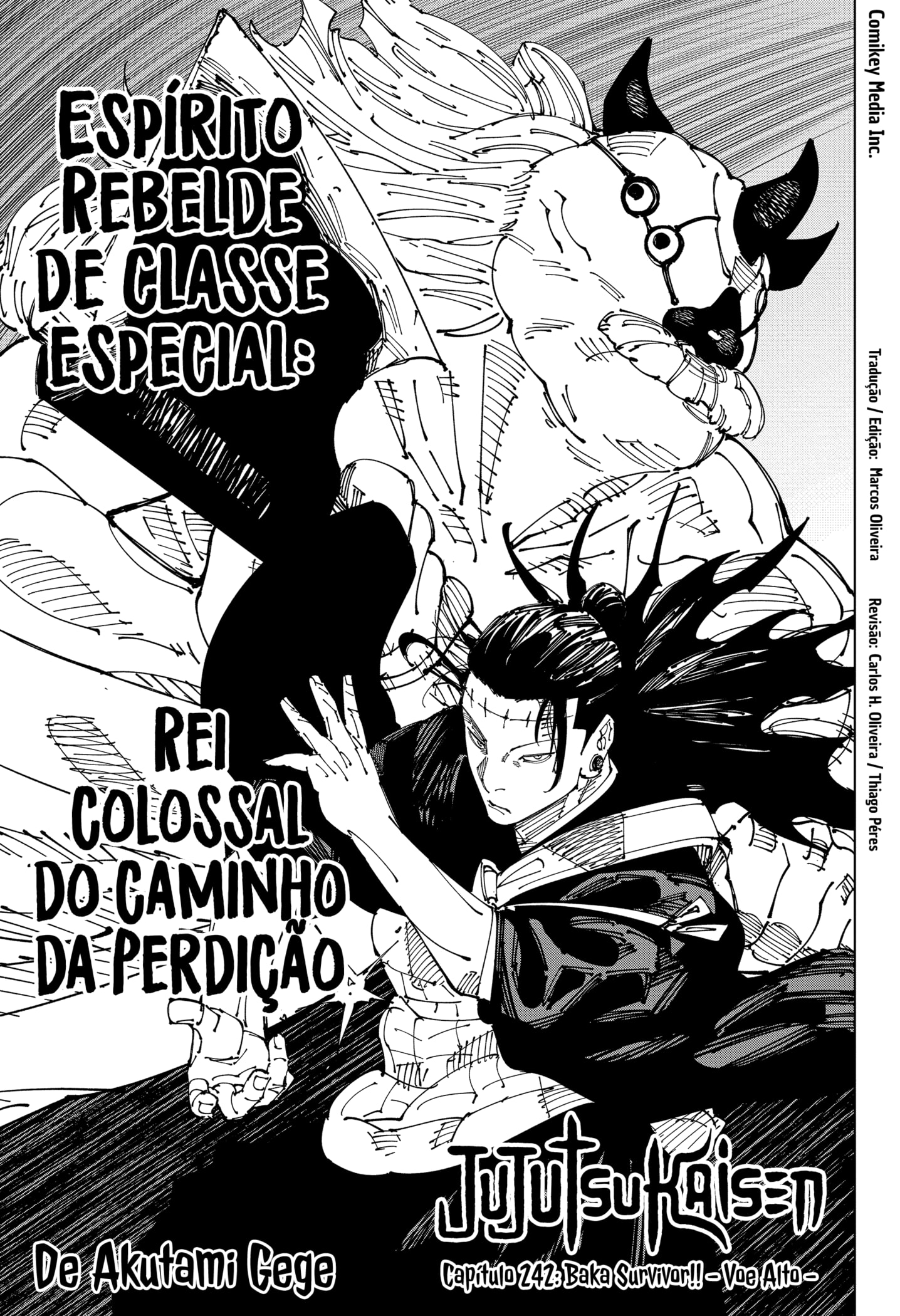 Read Jujutsu Kaisen Mangá PT Manga Online