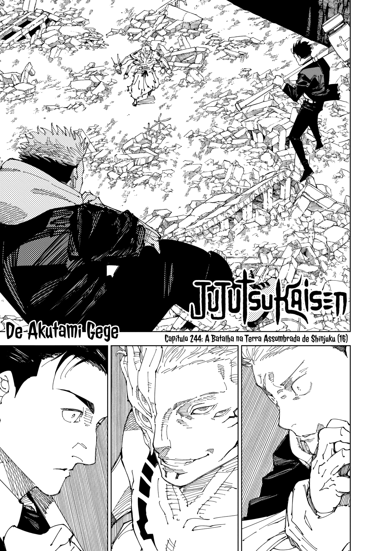 Read Jujutsu Kaisen Mangá PT Manga Online