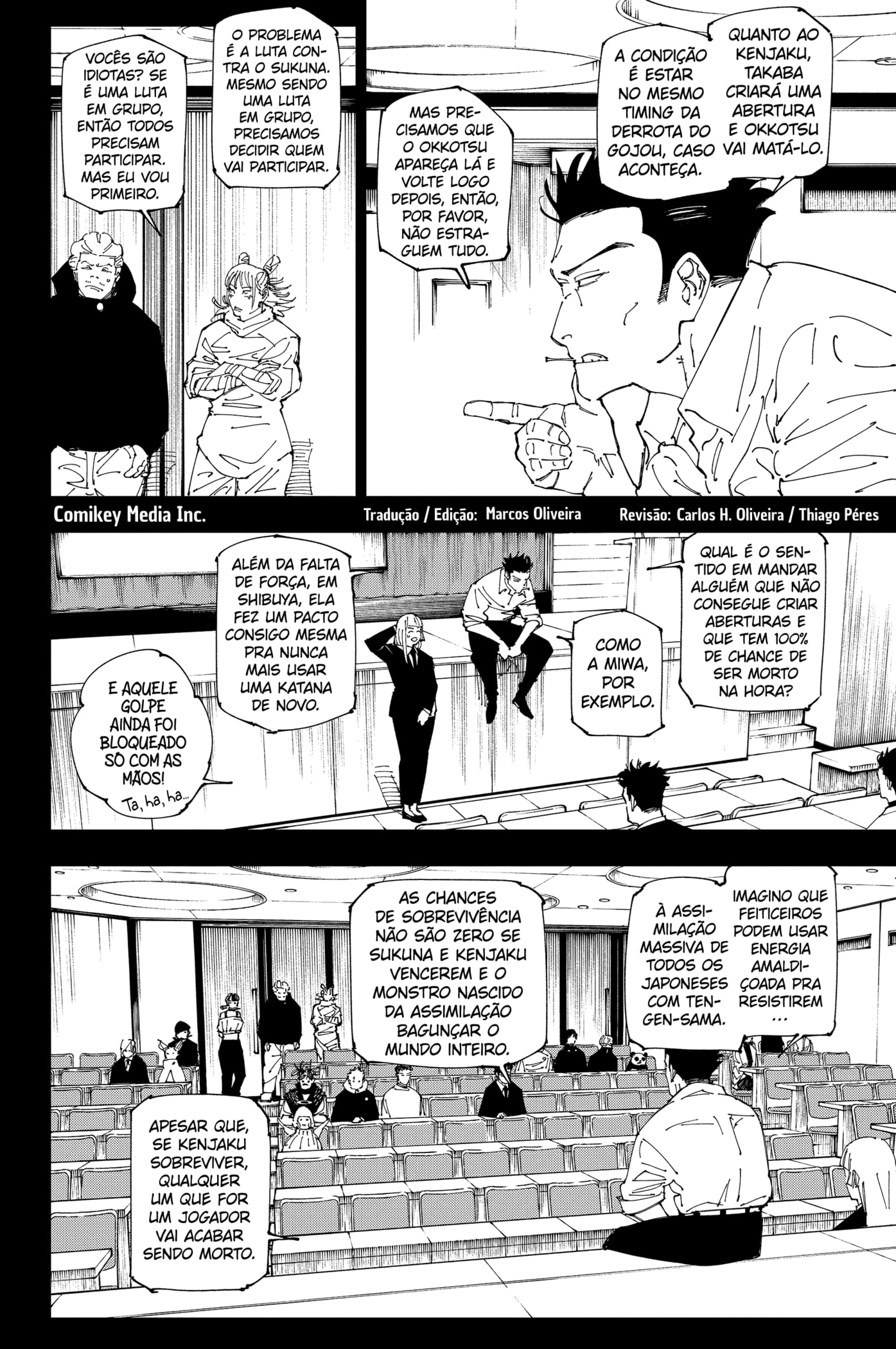 Read Jujutsu Kaisen Mangá PT Manga Online