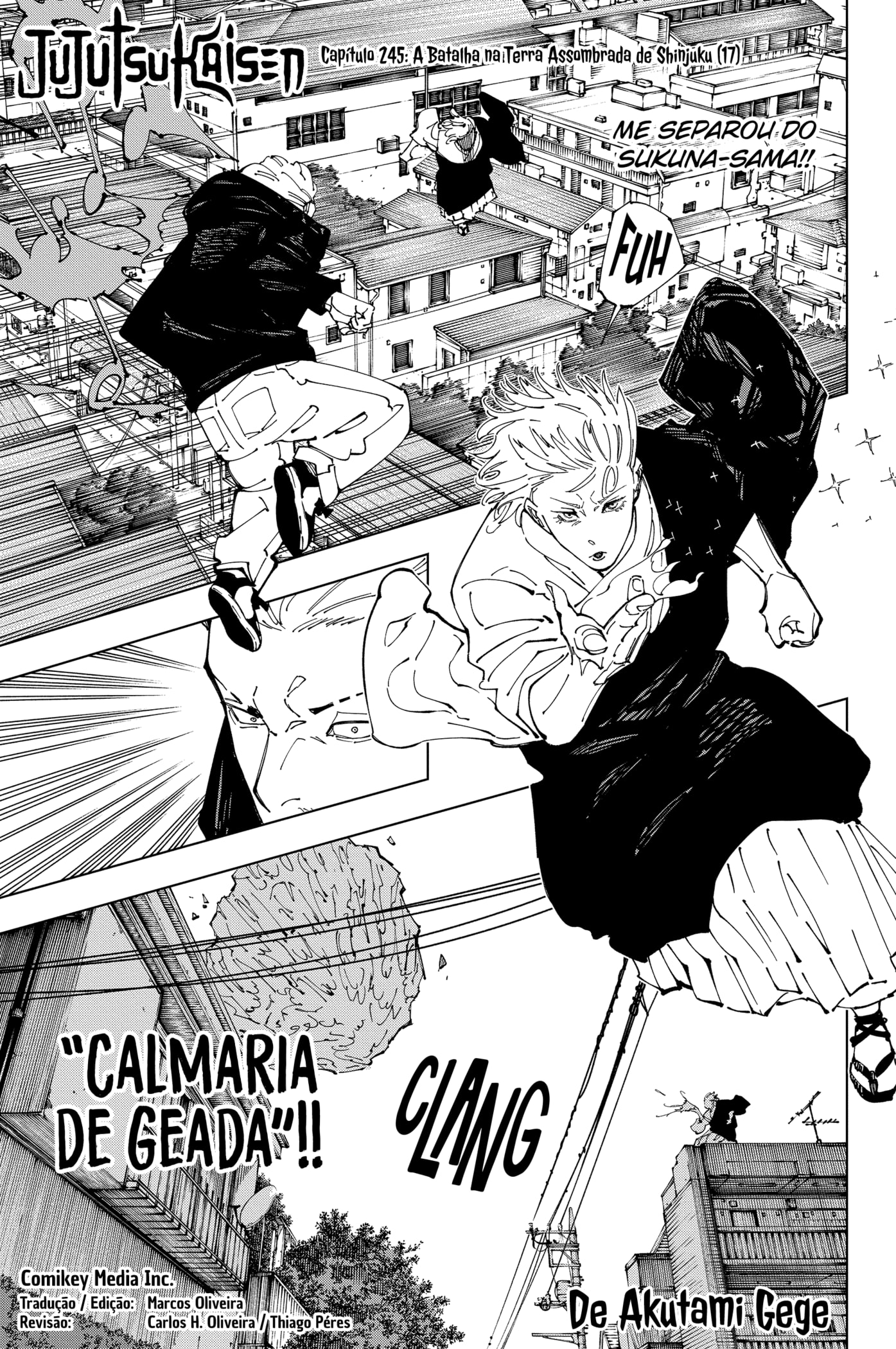 Read Jujutsu Kaisen Mangá PT Manga Online