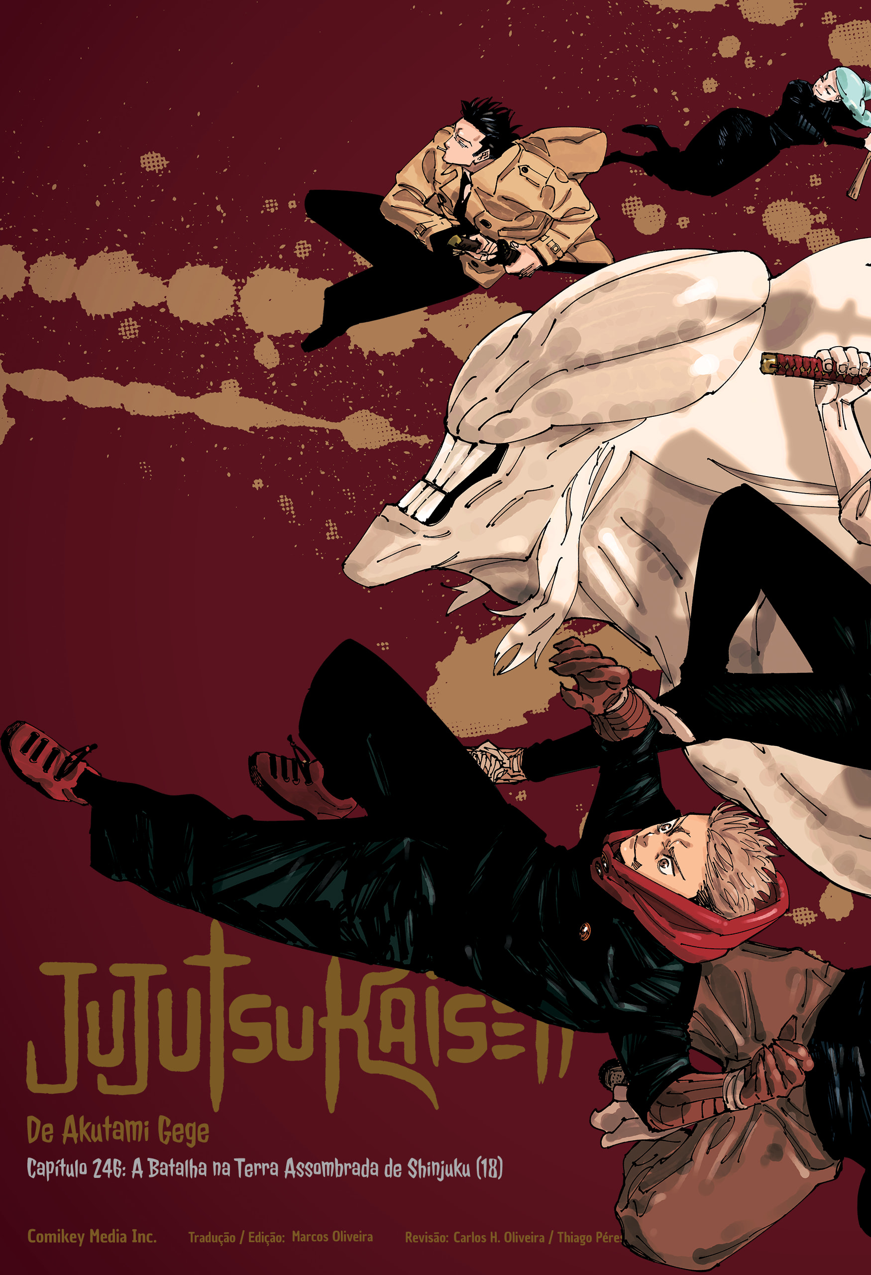 Read Jujutsu Kaisen Mangá PT Manga Online