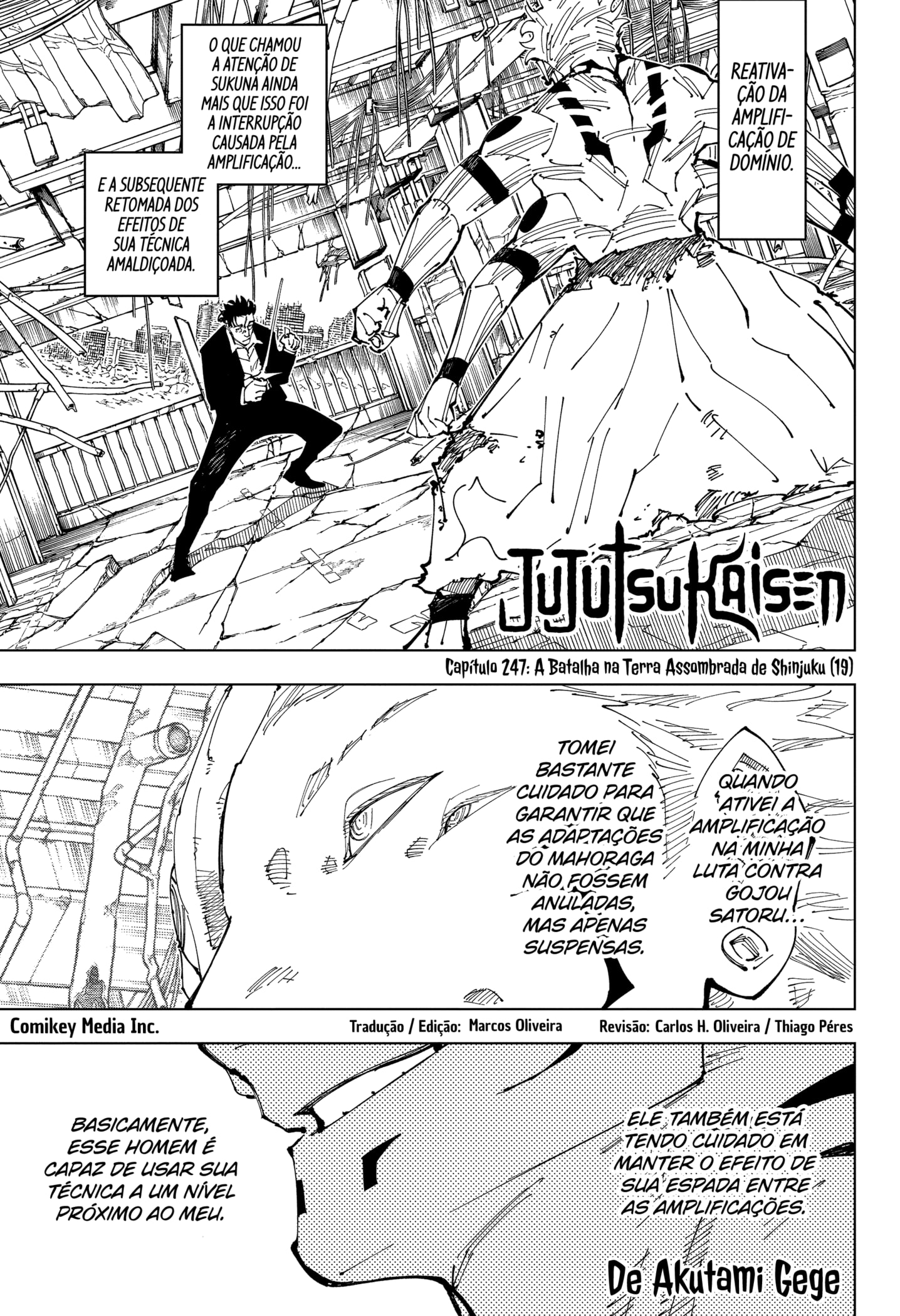 Read Jujutsu Kaisen Mangá PT Manga Online