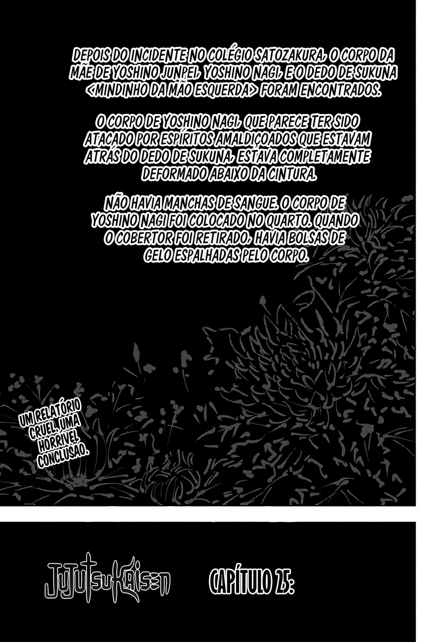 Read Jujutsu Kaisen Mangá PT Manga Online