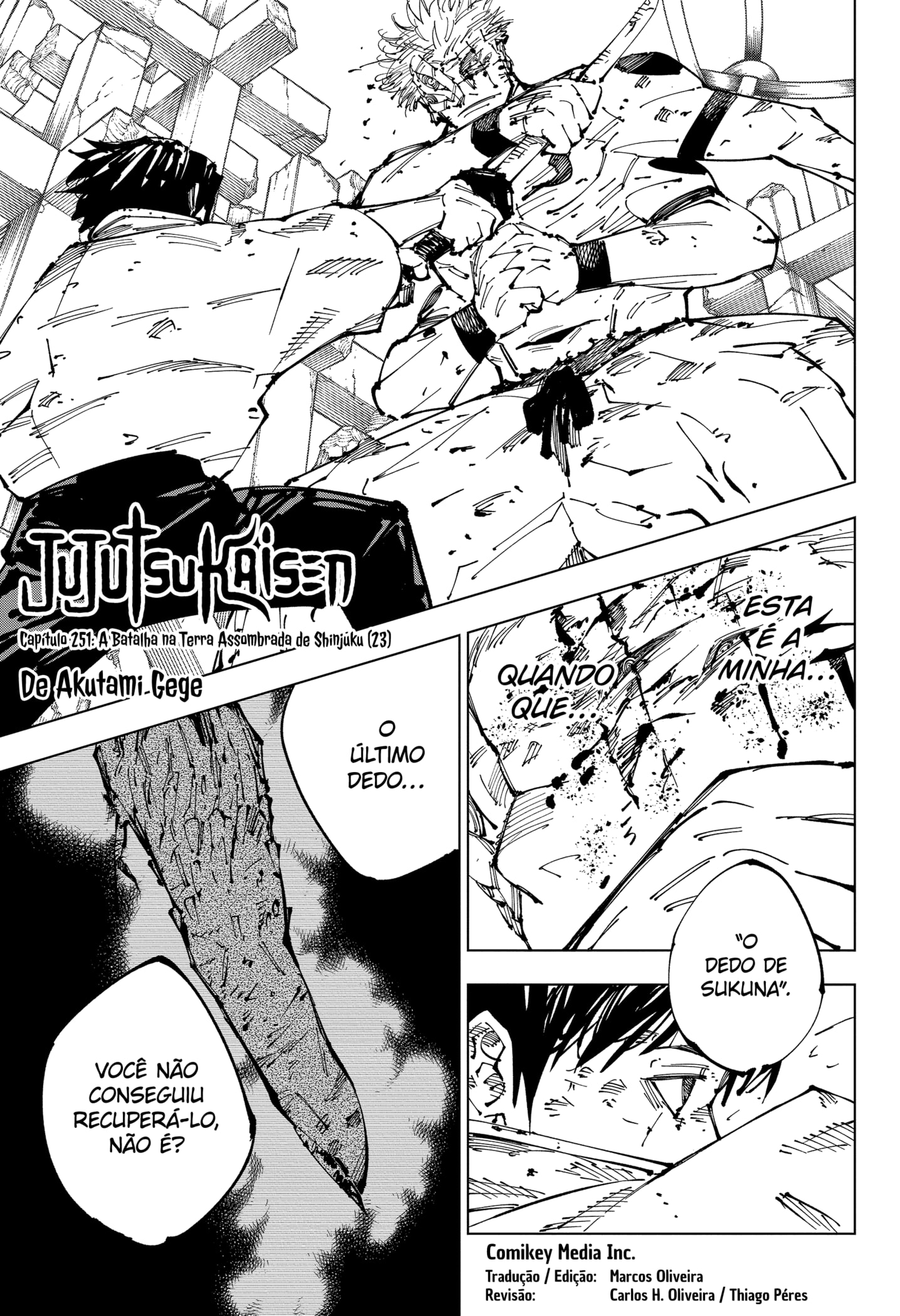 Read Jujutsu Kaisen Mangá PT Manga Online