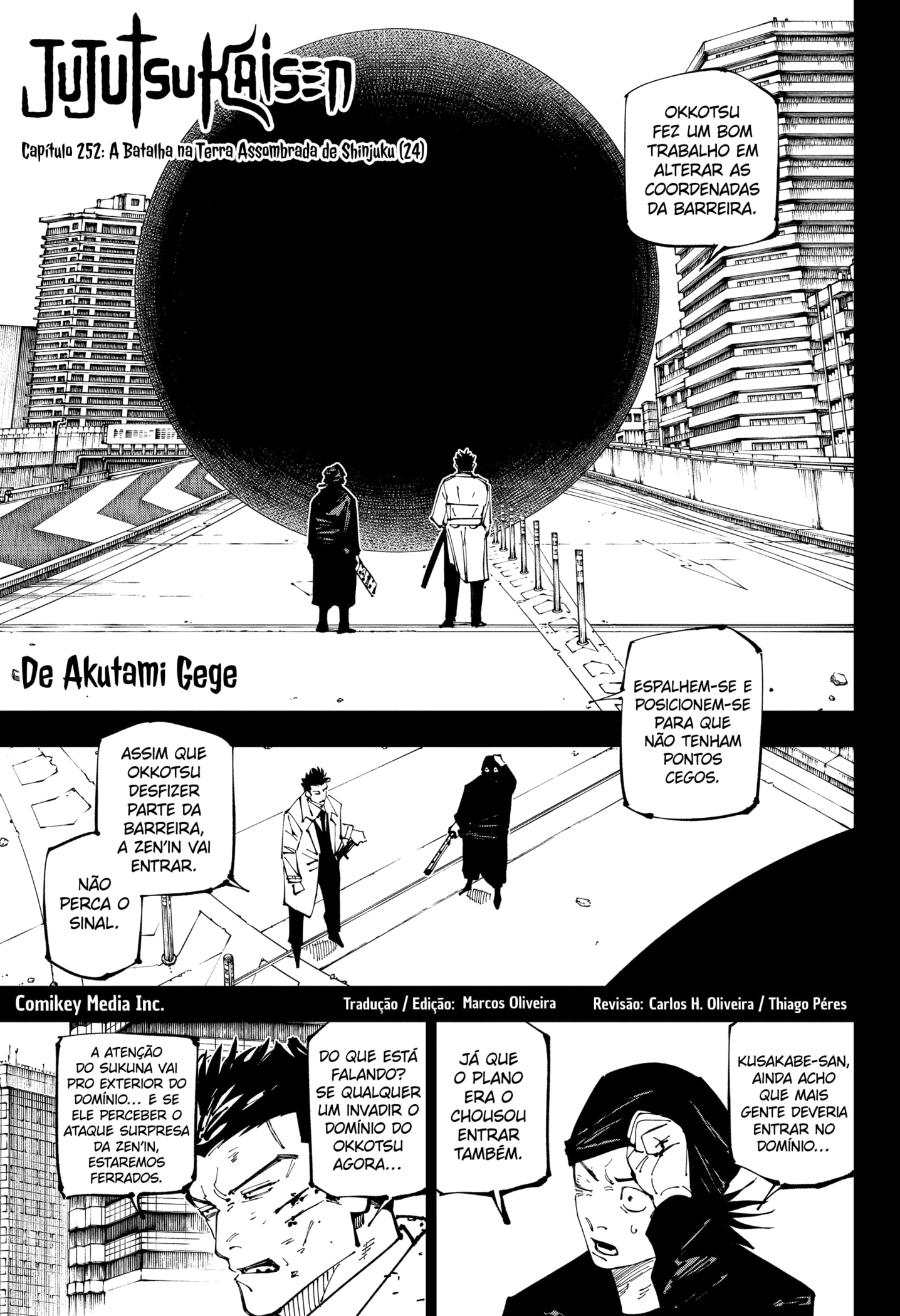 Read Jujutsu Kaisen Mangá PT Manga Online