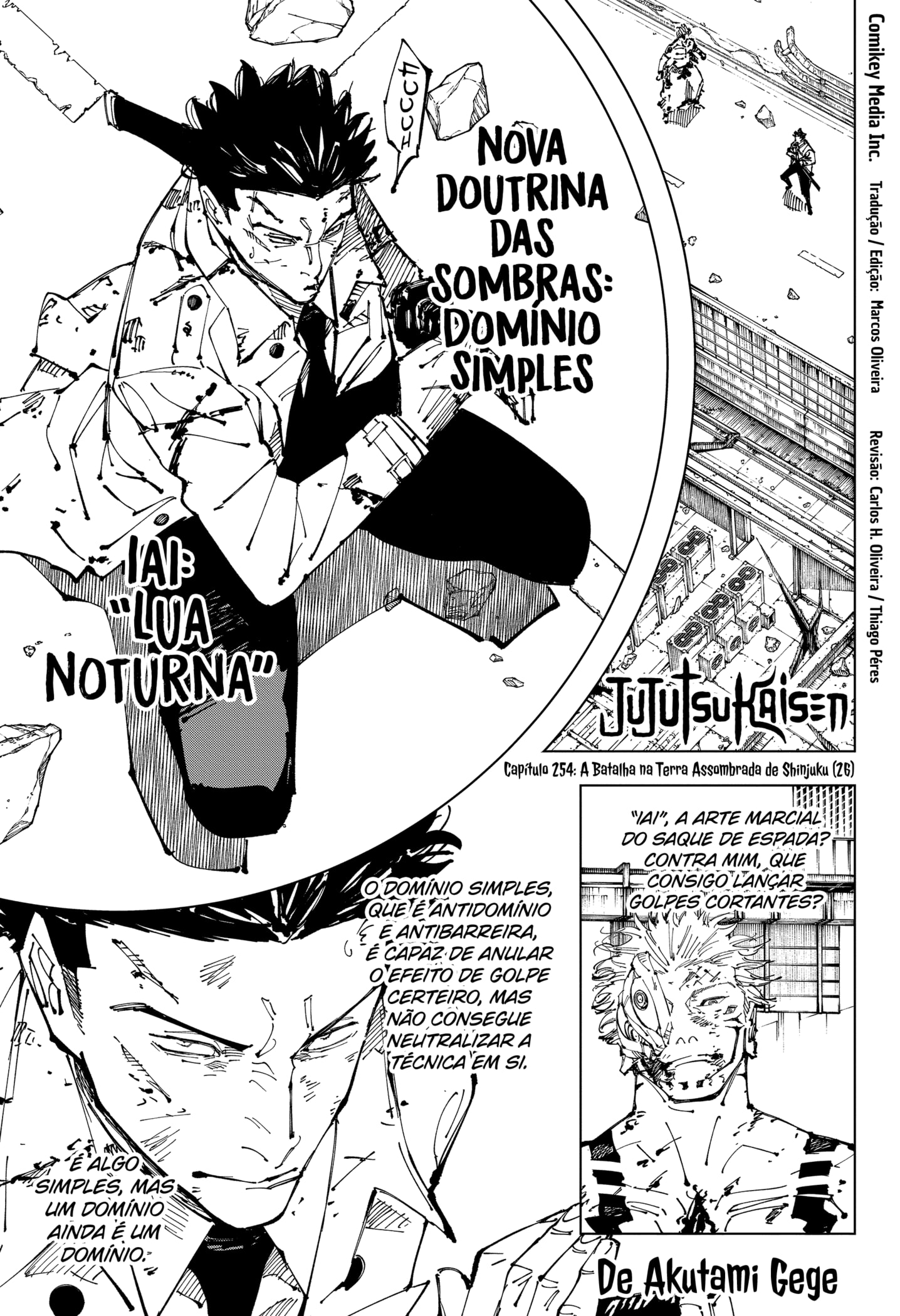 Read Jujutsu Kaisen Mangá PT Manga Online