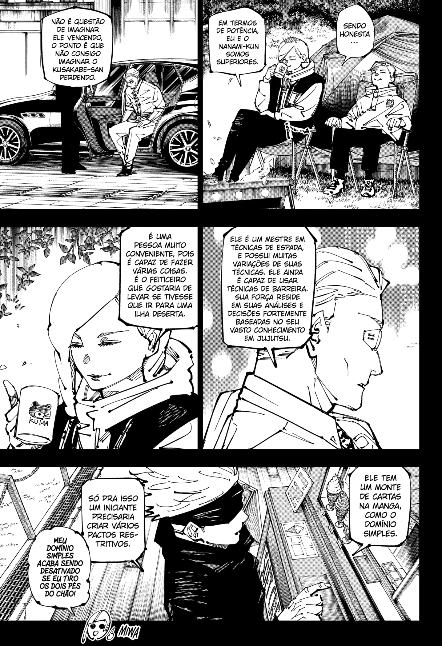 Read Jujutsu Kaisen Mangá PT Manga Online