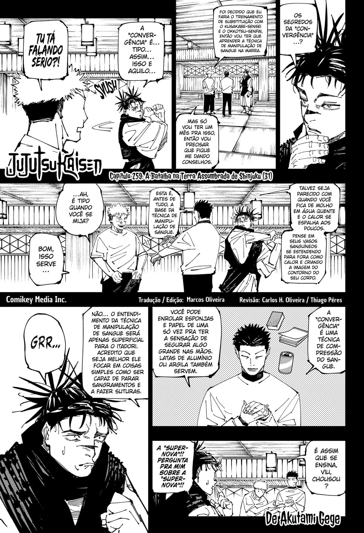 Read Jujutsu Kaisen Mangá PT Manga Online