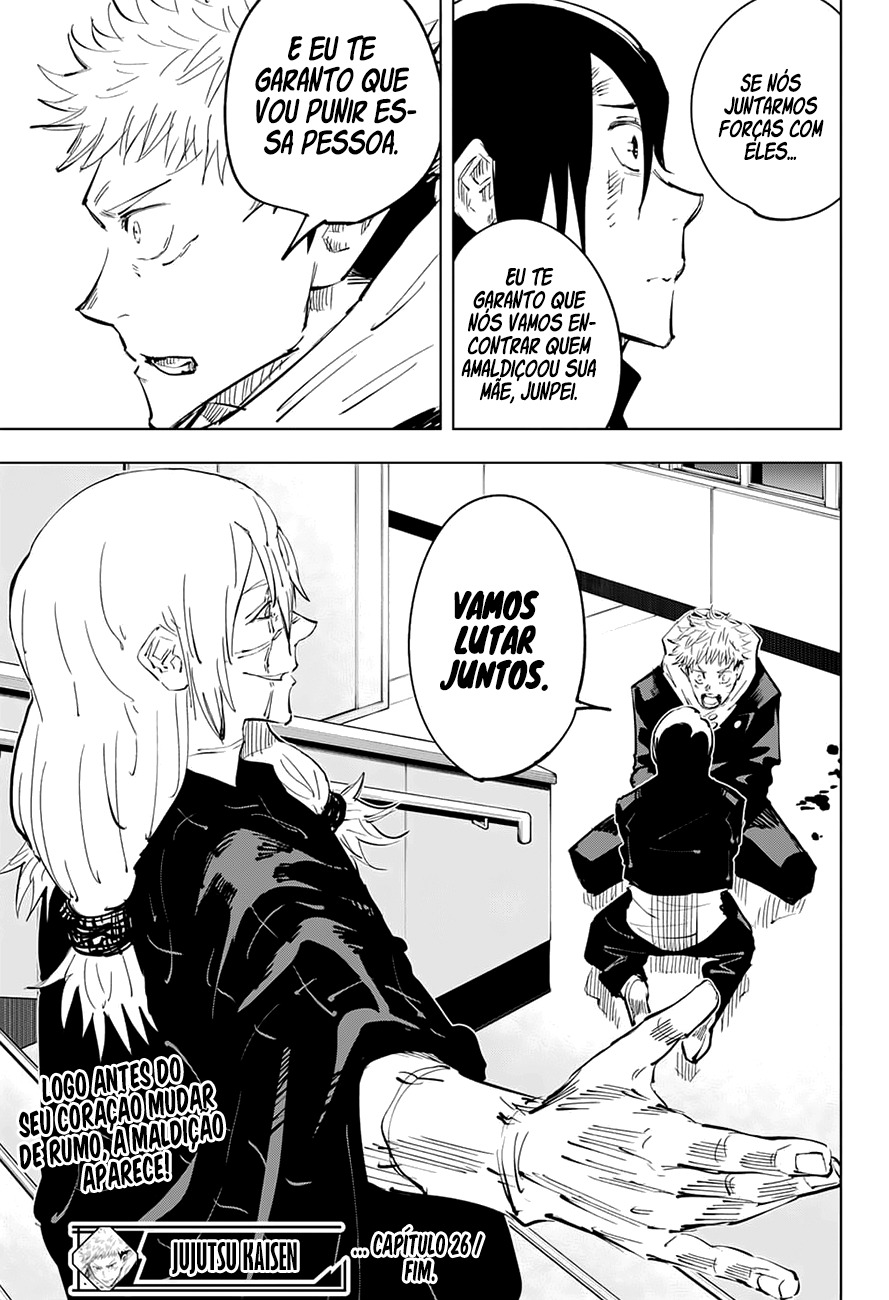 Read Jujutsu Kaisen Mangá PT Manga Online