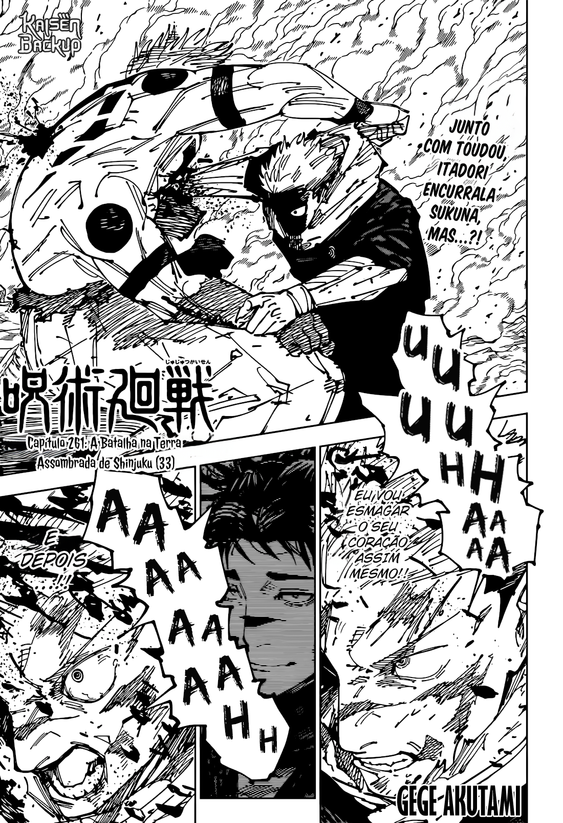Read Jujutsu Kaisen Mangá PT Manga Online