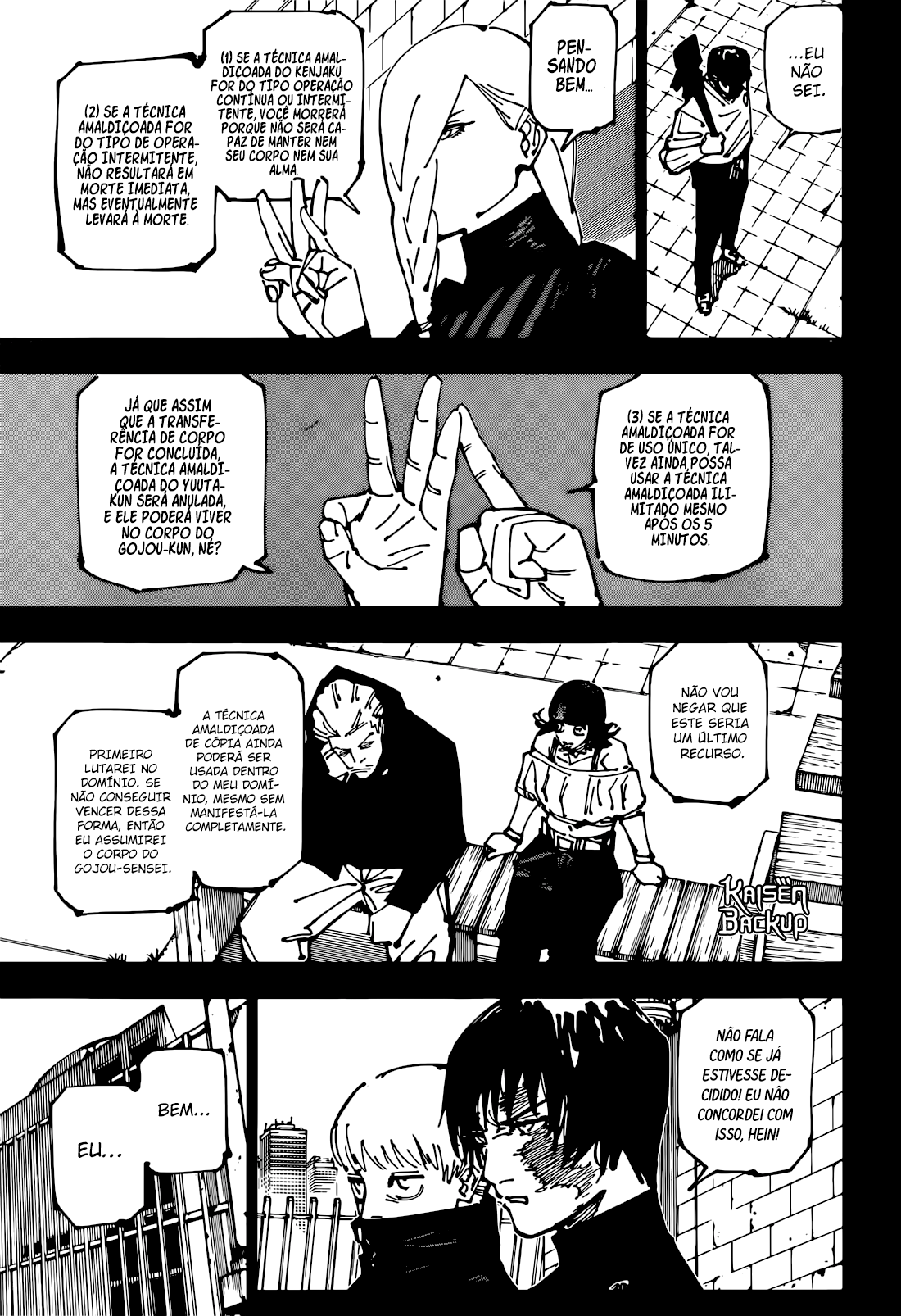 Read Jujutsu Kaisen Mangá PT Manga Online