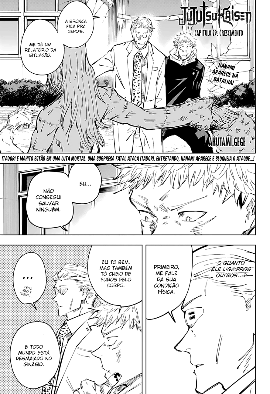 Read Jujutsu Kaisen Mangá PT Manga Online