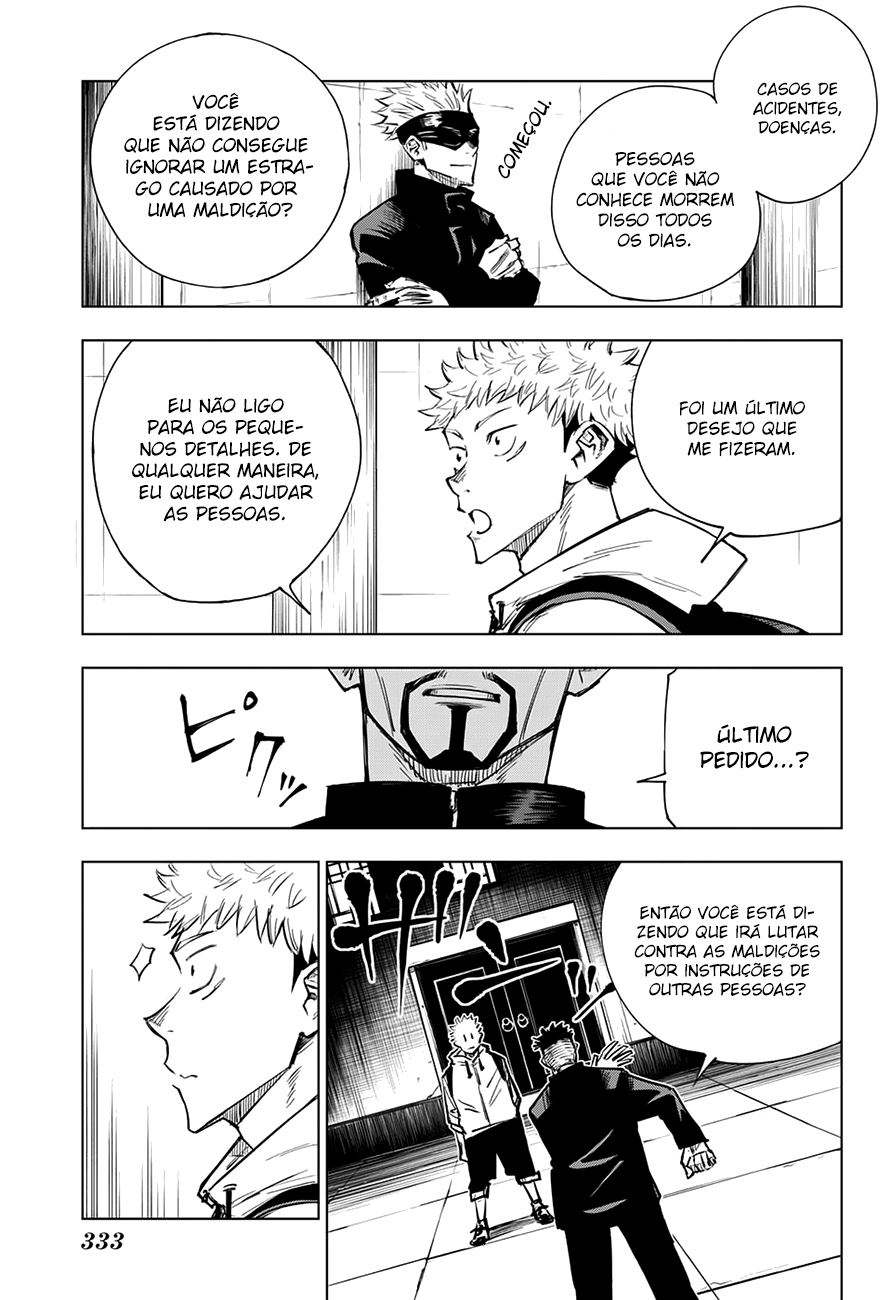 Read Jujutsu Kaisen Mangá PT Manga Online