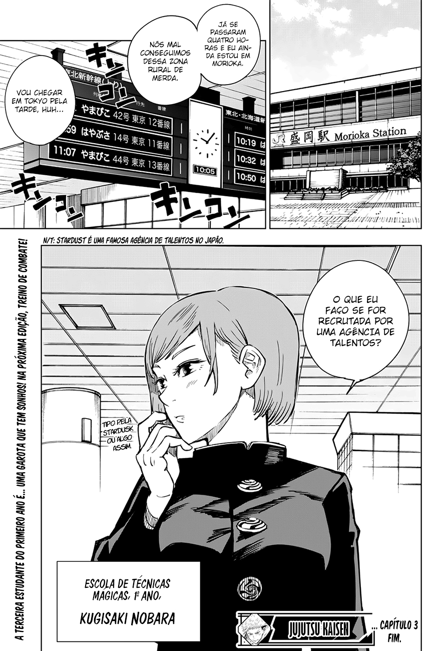 Read Jujutsu Kaisen Mangá PT Manga Online