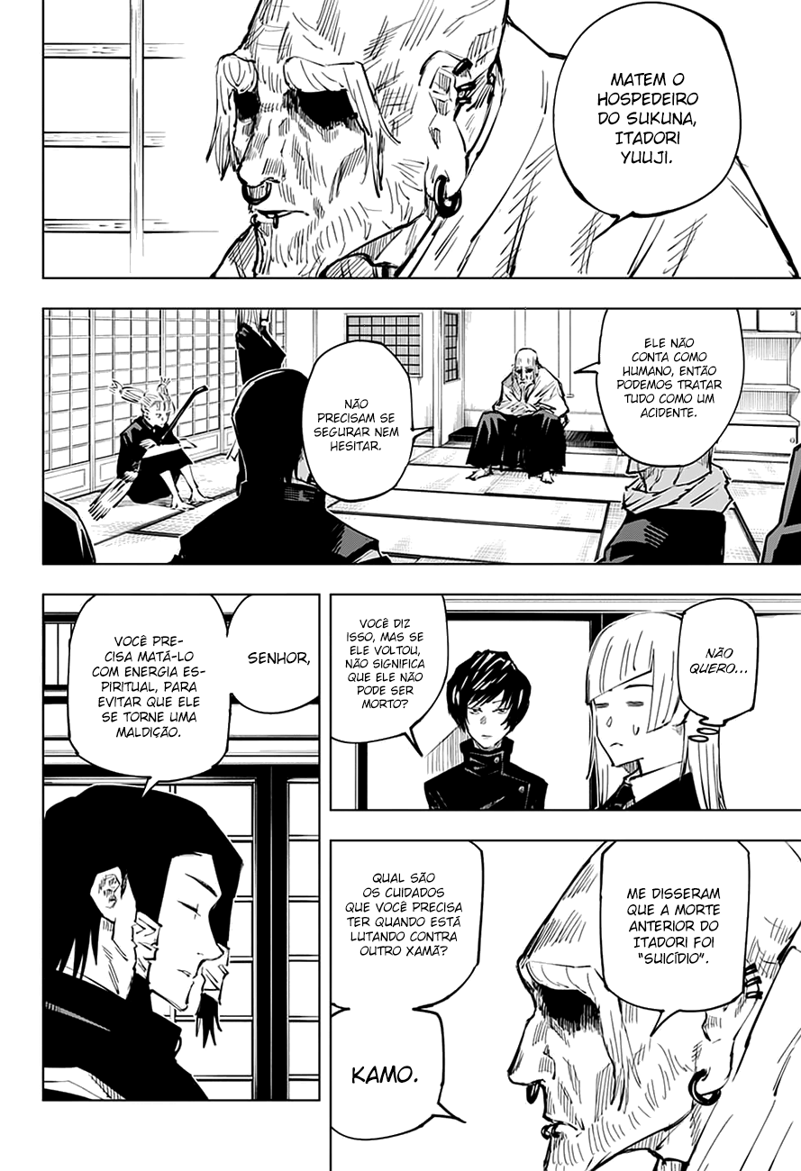 Read Jujutsu Kaisen Mangá PT Manga Online