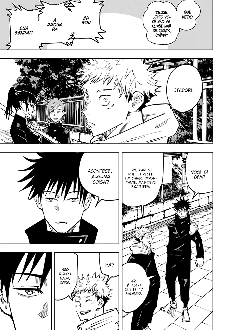 Read Jujutsu Kaisen Mangá PT Manga Online