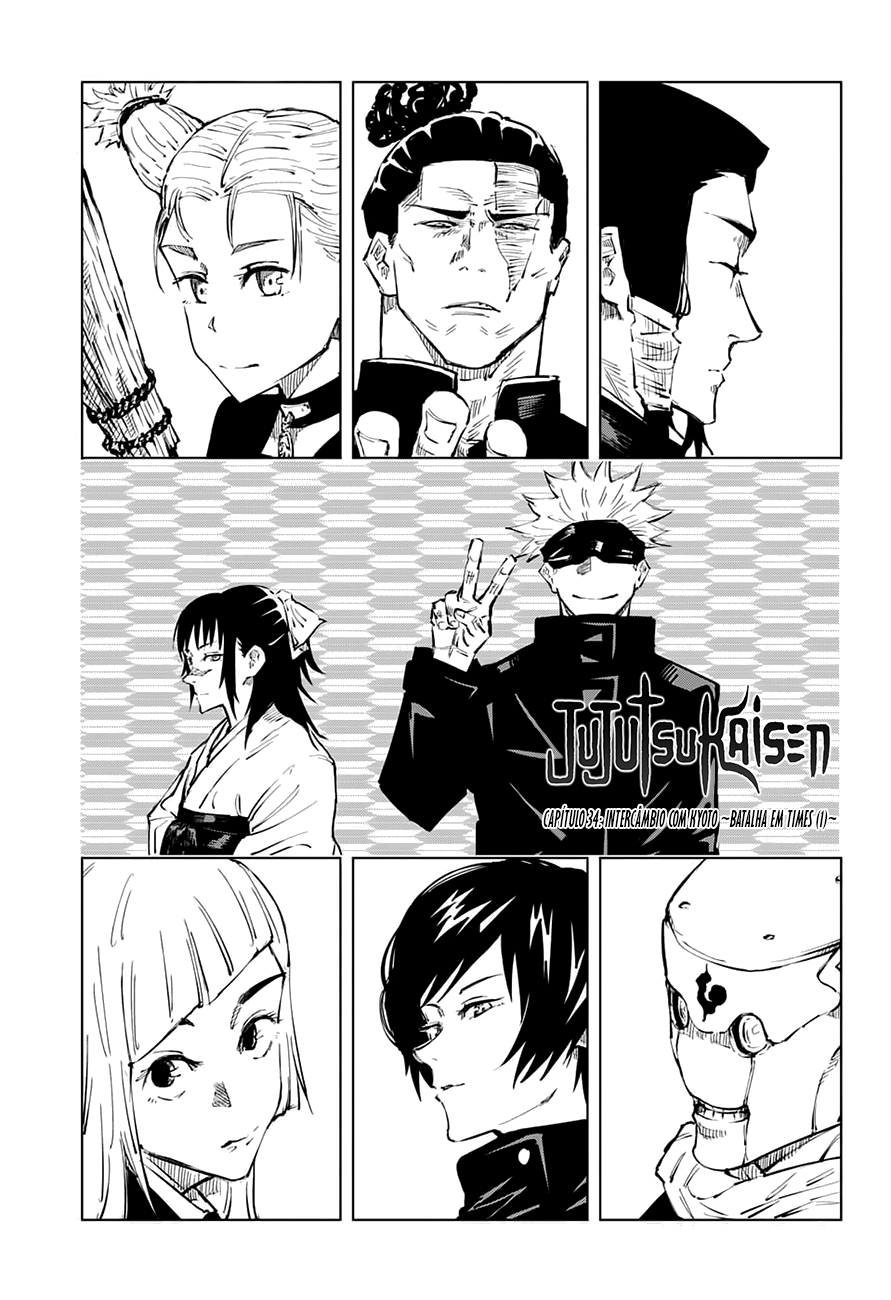 Read Jujutsu Kaisen Mangá PT Manga Online