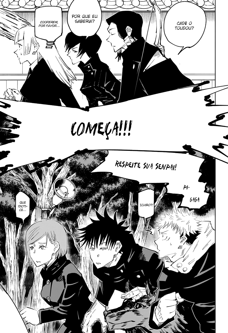Read Jujutsu Kaisen Mangá PT Manga Online