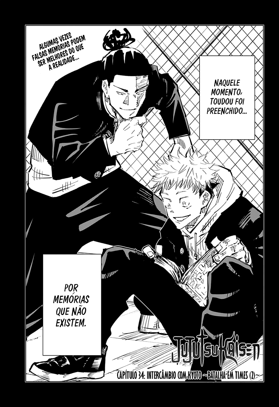 Read Jujutsu Kaisen Mangá PT Manga Online