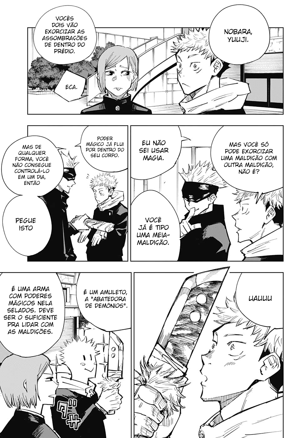Read Jujutsu Kaisen Mangá PT Manga Online