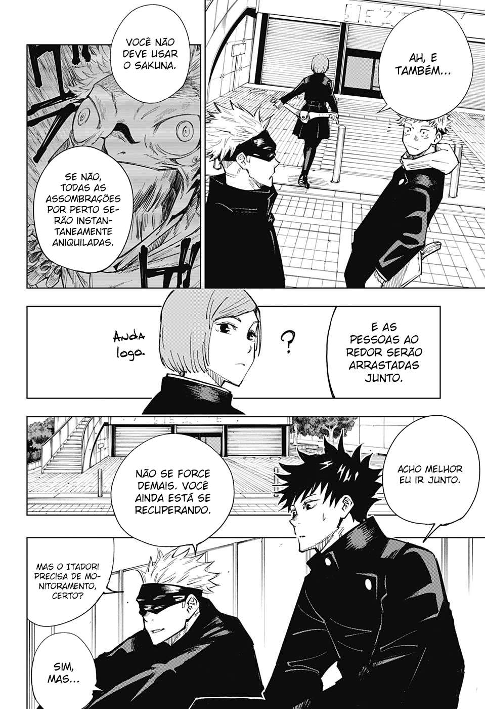 Read Jujutsu Kaisen Mangá PT Manga Online