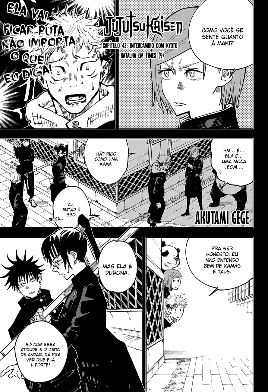 Read Jujutsu Kaisen Mangá PT Manga Online