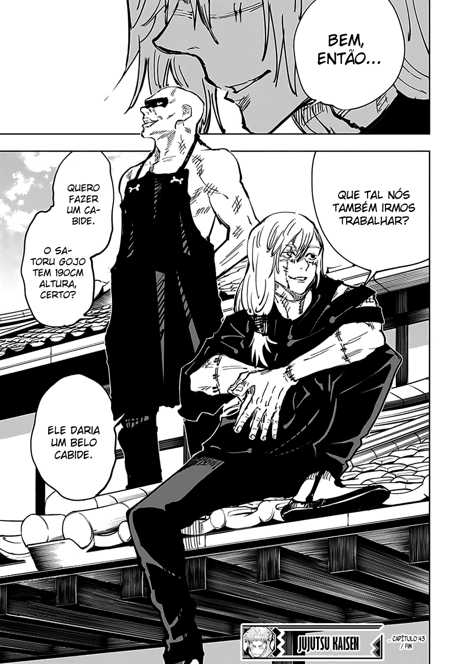 Read Jujutsu Kaisen Mangá PT Manga Online