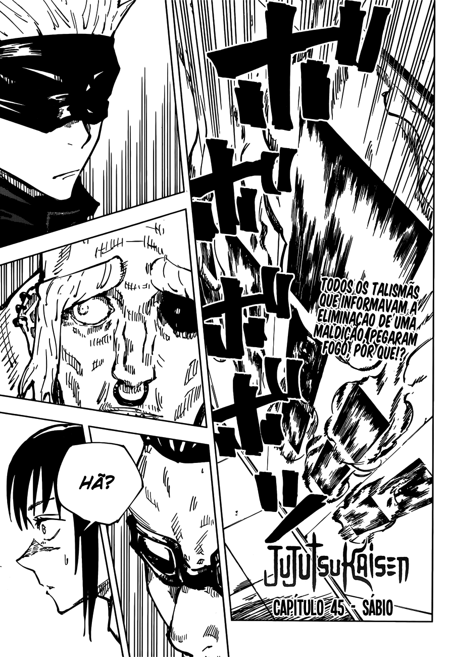 Read Jujutsu Kaisen Mangá PT Manga Online